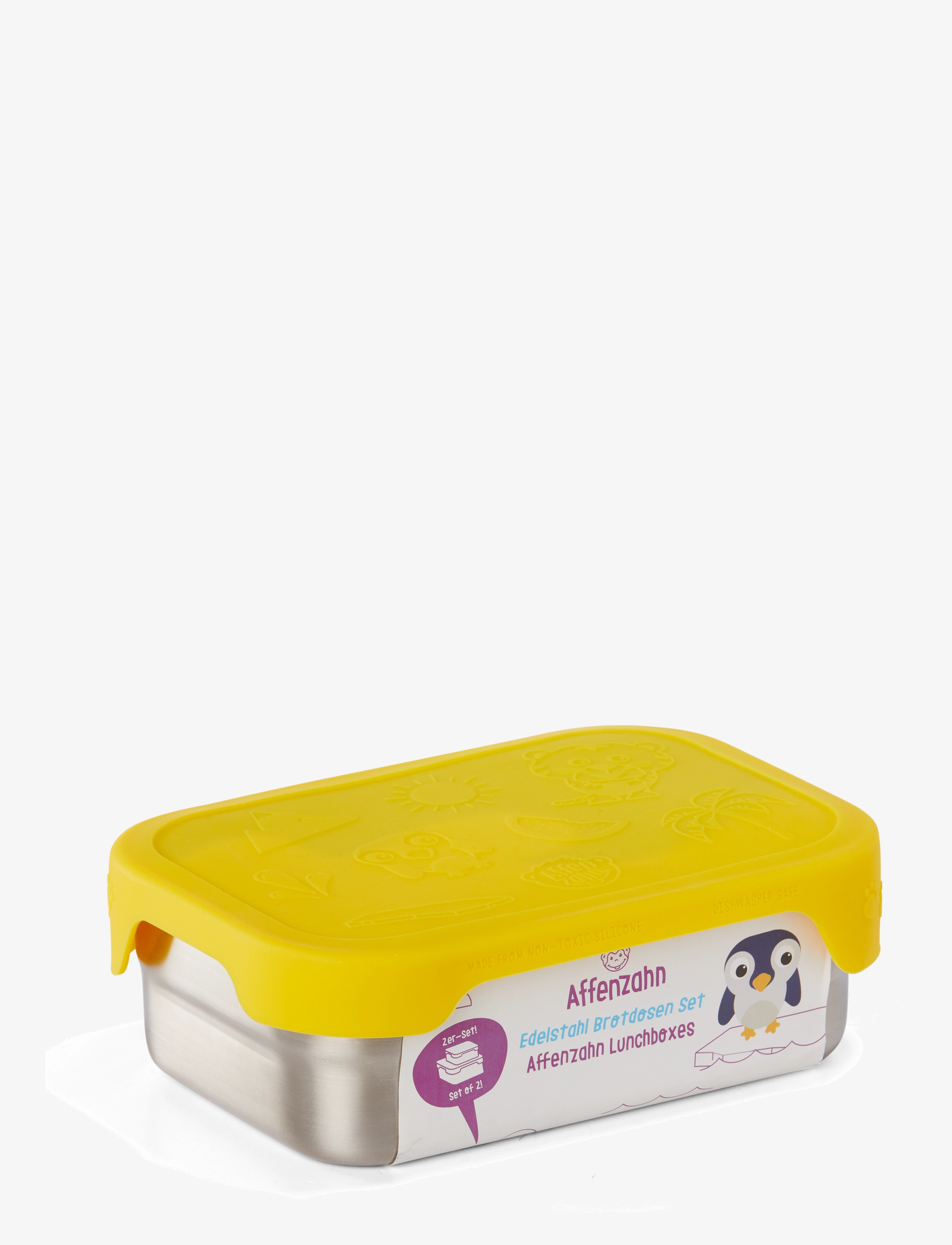 Affenzahn LUNCHBOX Tiger - Madkasser - TIGER / silver