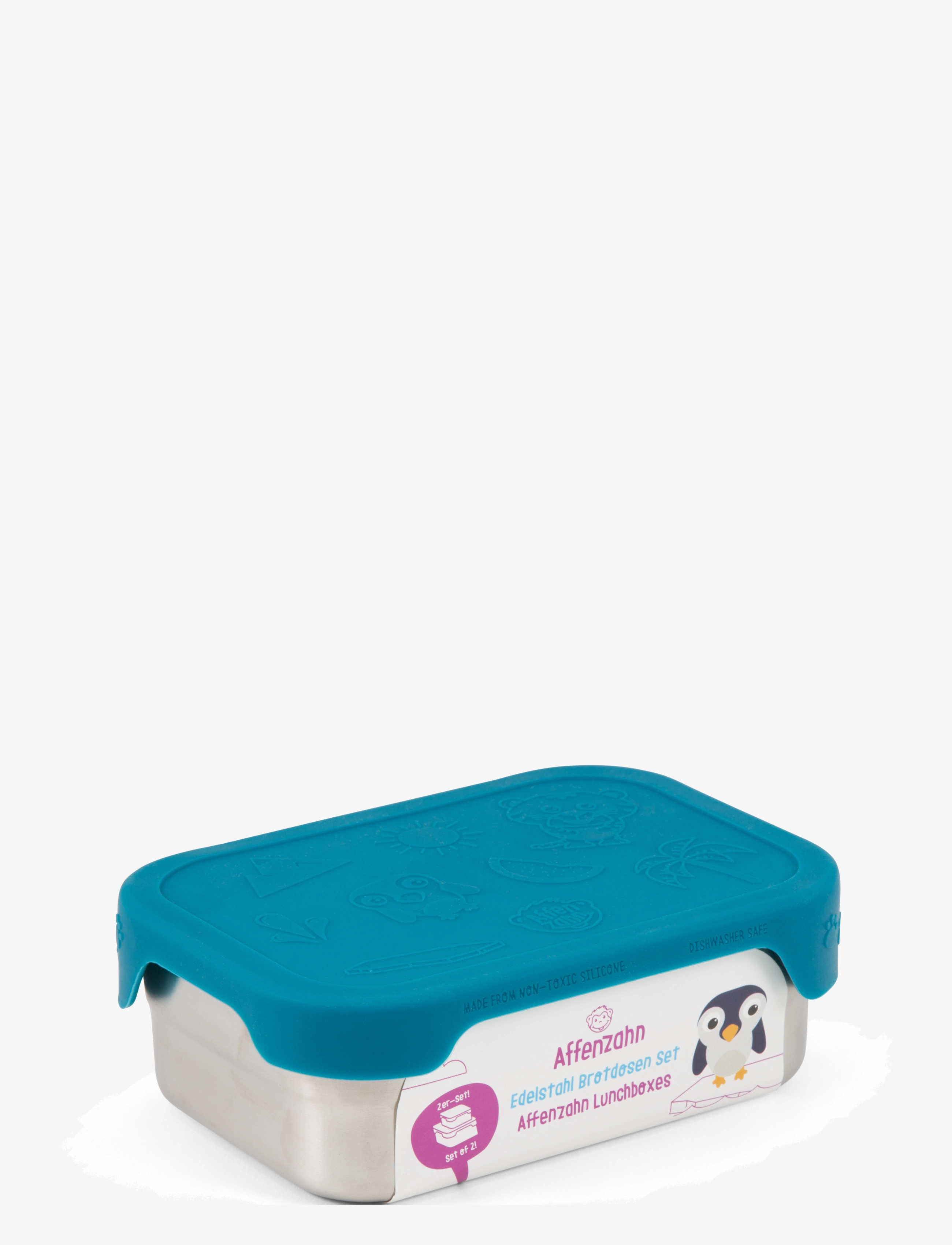 Affenzahn LUNCHBOX Shark - Madkasser - SHARK / blue