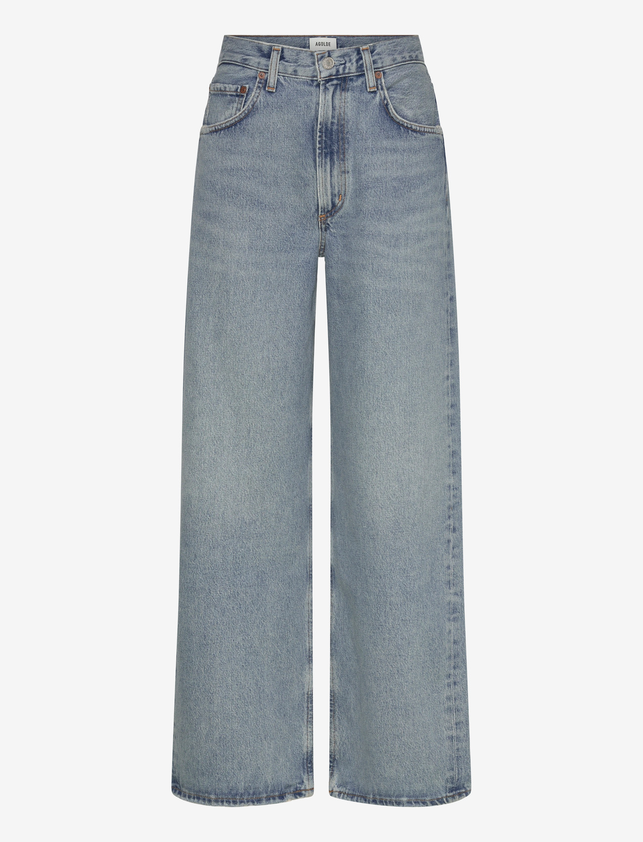 Agolde - LOW CURVE JEANS - brede jeans - force - 0