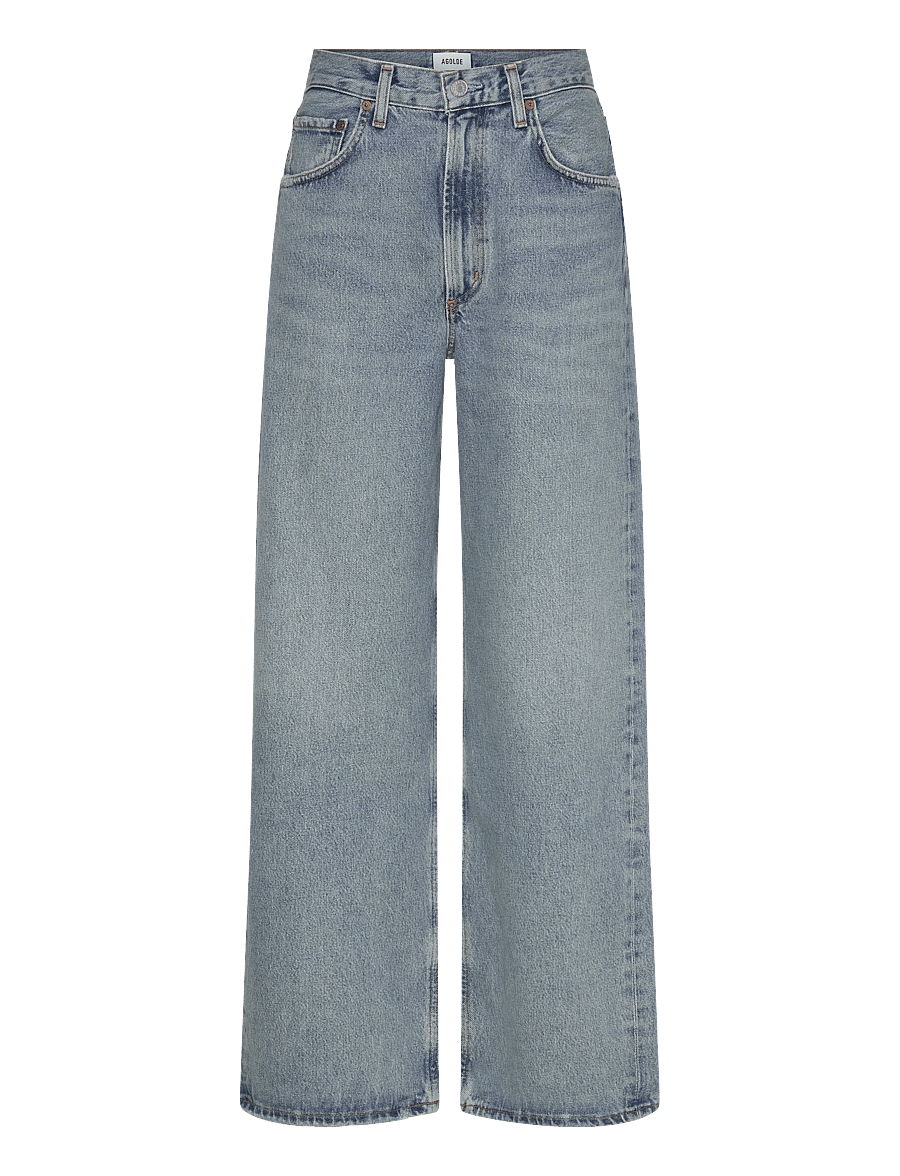 Agolde - LOW CURVE JEANS - leveälahkeiset farkut - force - 0