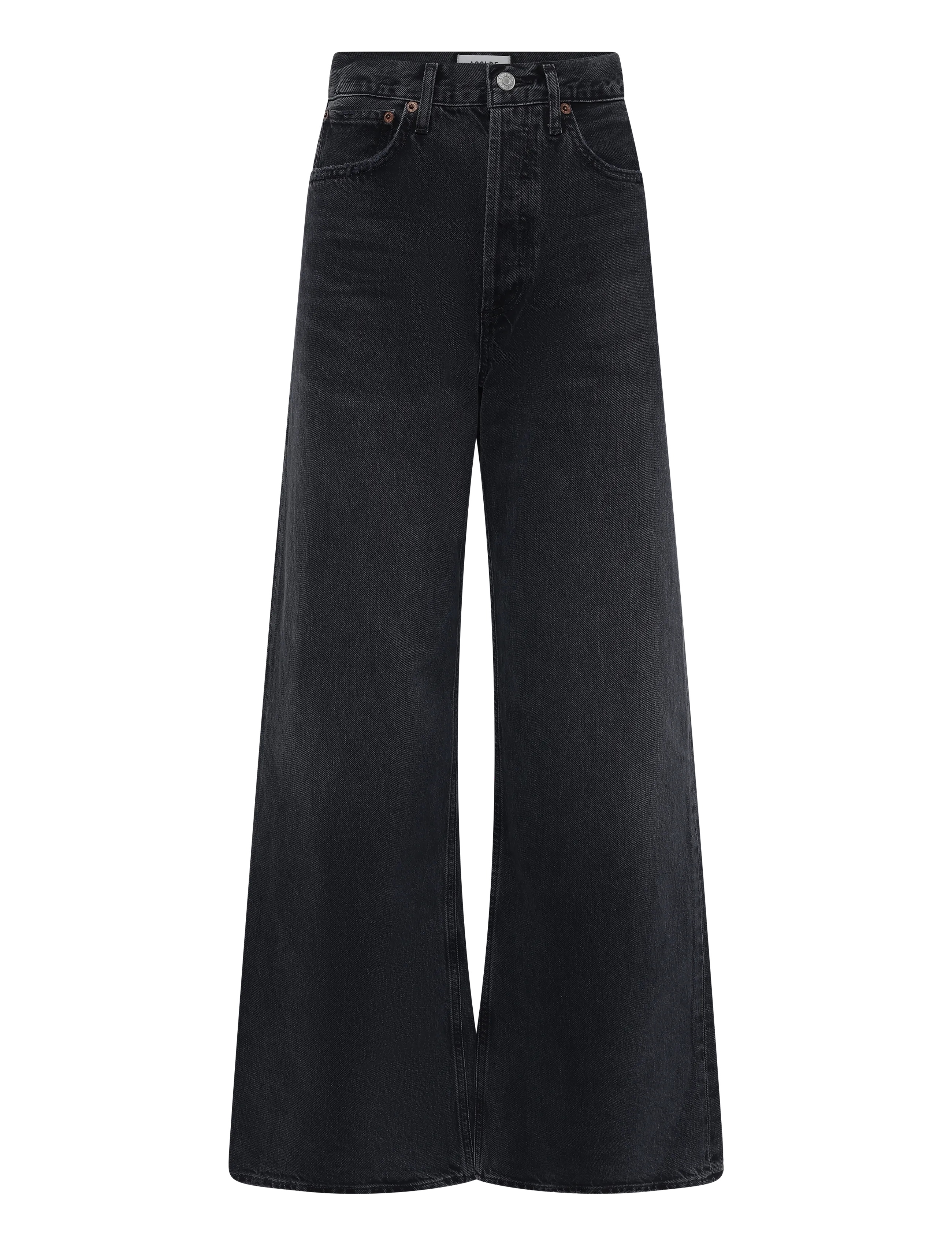 Agolde - DAME JEANS NO CUFF - hosen mit weitem bein - hitch - 1