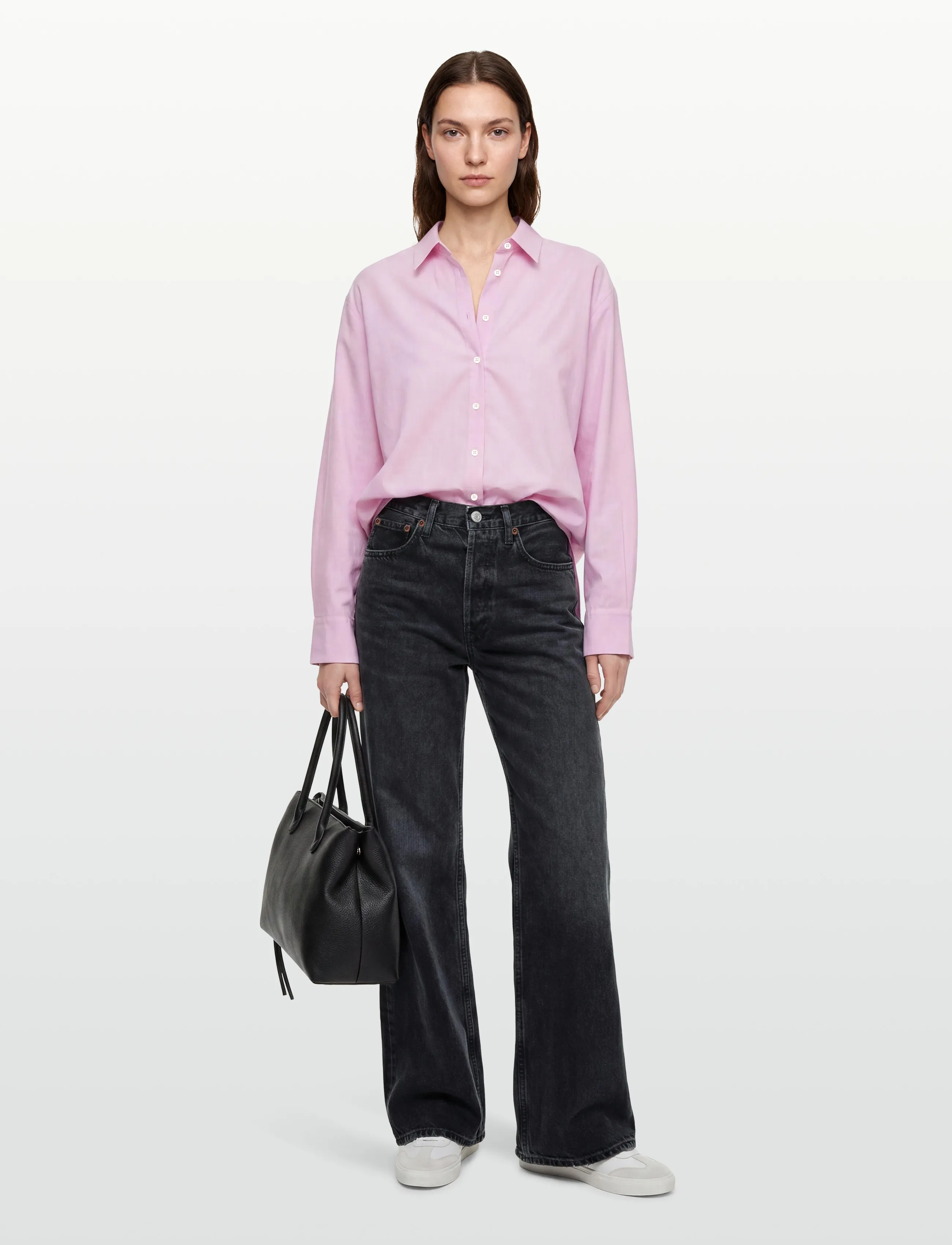 Agolde DAME JEANS NO CUFF - Riided - HITCH / black
