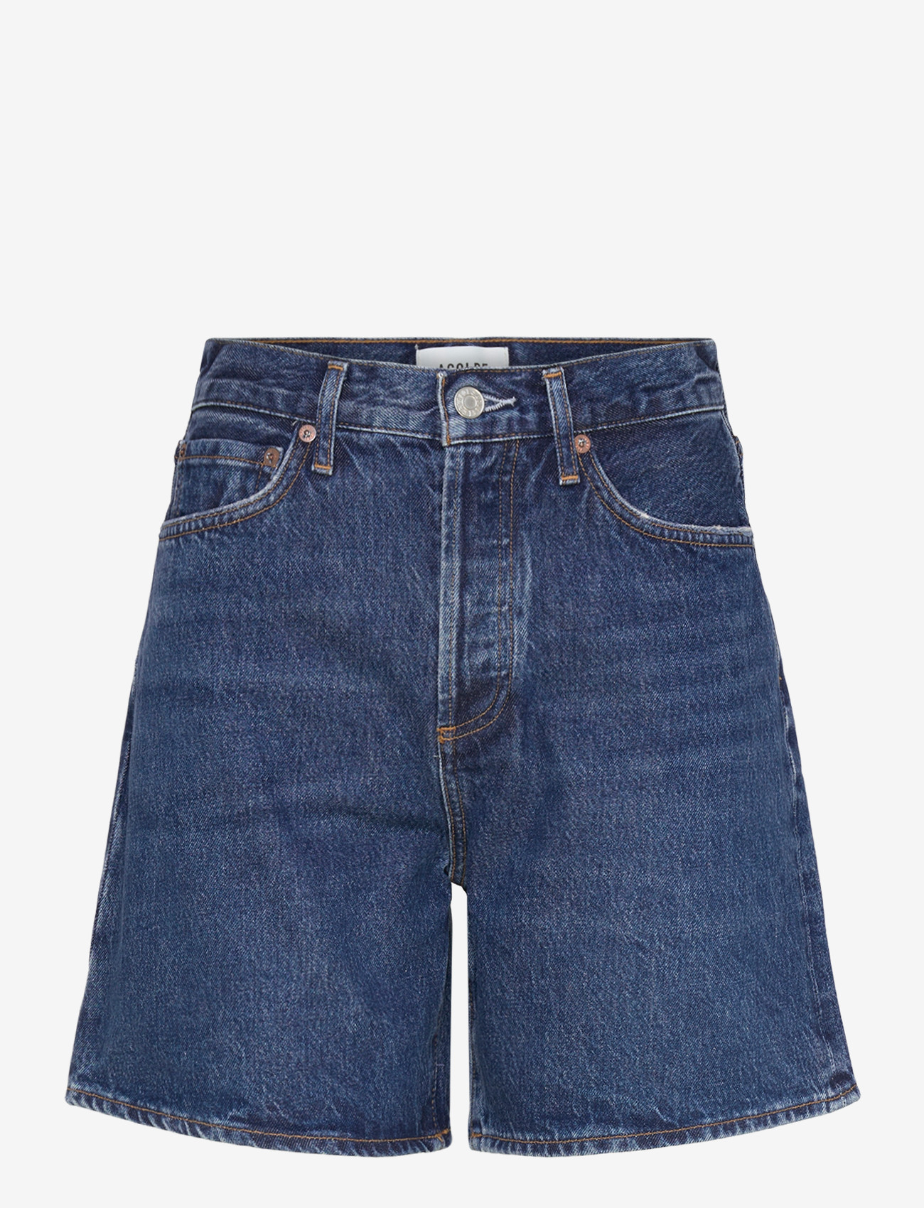 Agolde - DAME SHORT HIGH RISE BAGGY - jeansshorts - enamour - 0