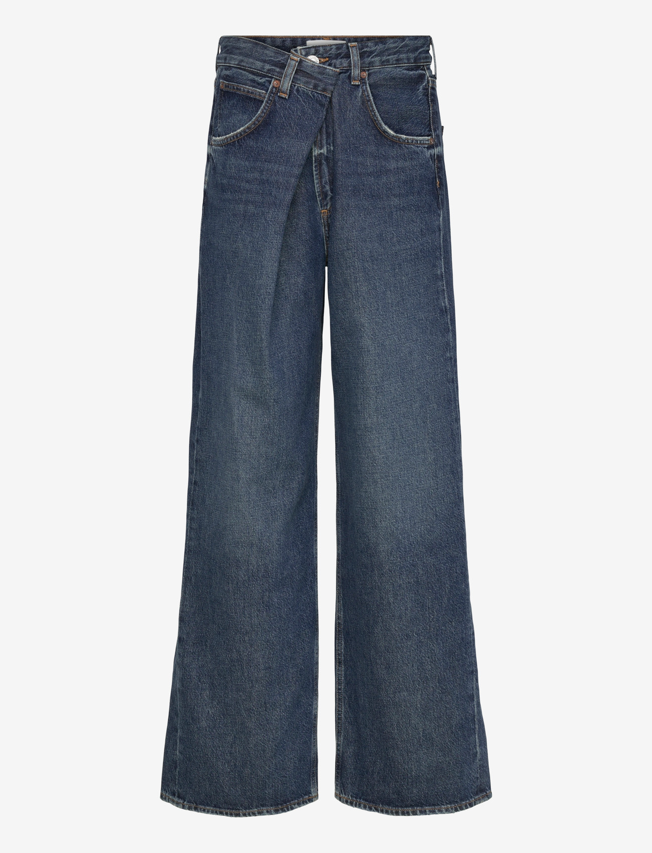 Agolde - VANA JEAN IN NEXUS - hosen mit weitem bein - nexus (dk tinted ind) - 0
