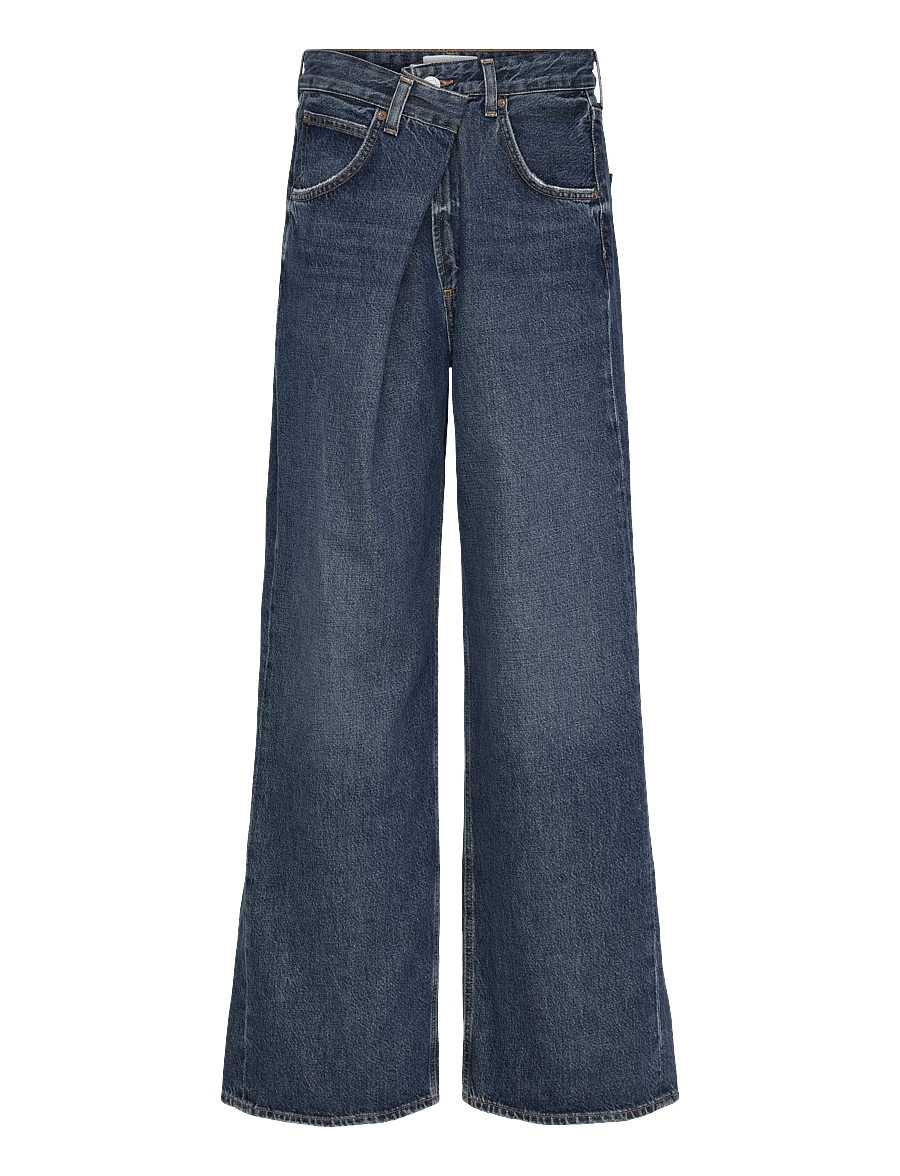 Agolde - VANA JEAN IN NEXUS - jeans met wijde pijpen - nexus (dk tinted ind) - 0