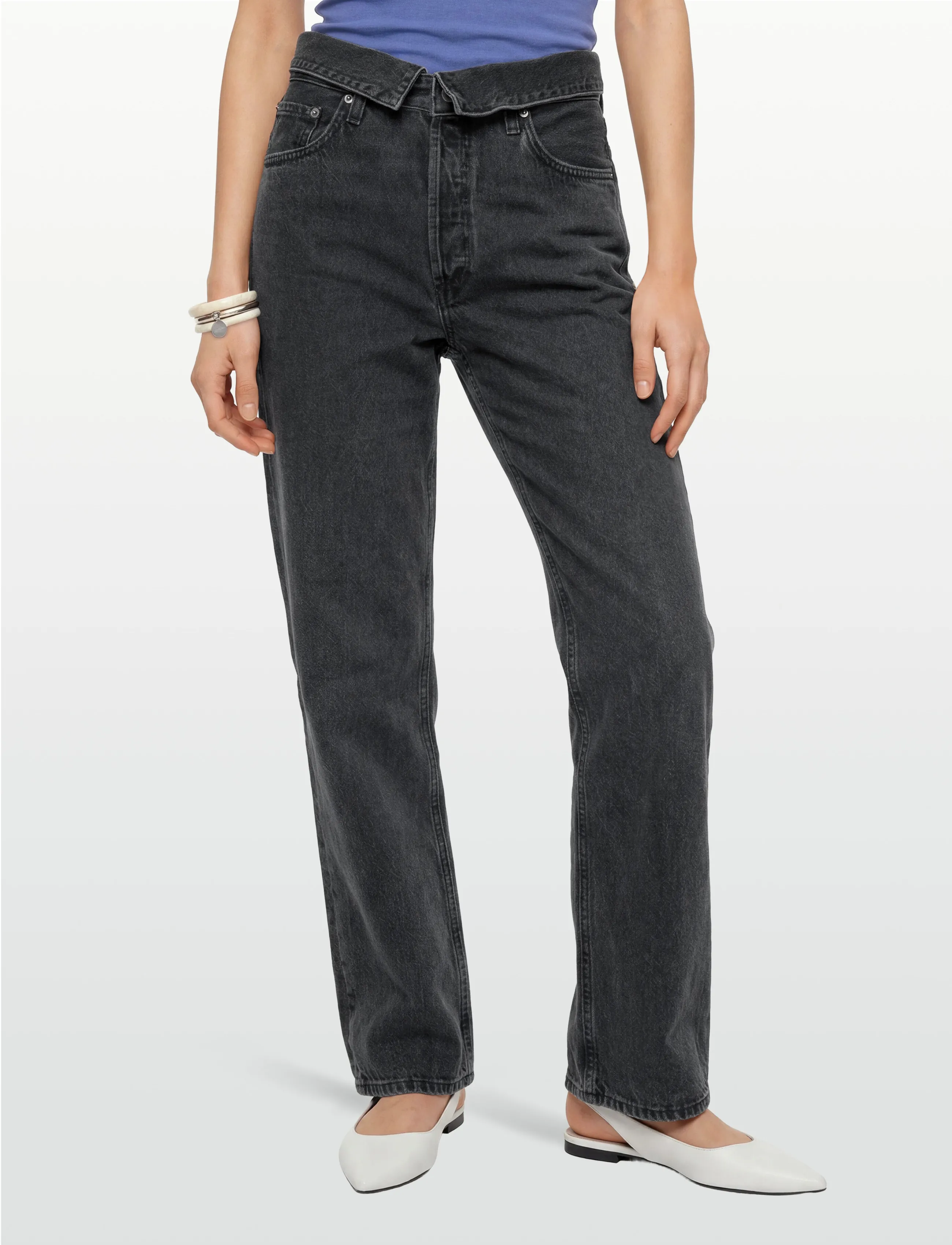 Agolde - ECHO TAPER JEANS - zephyr - 5