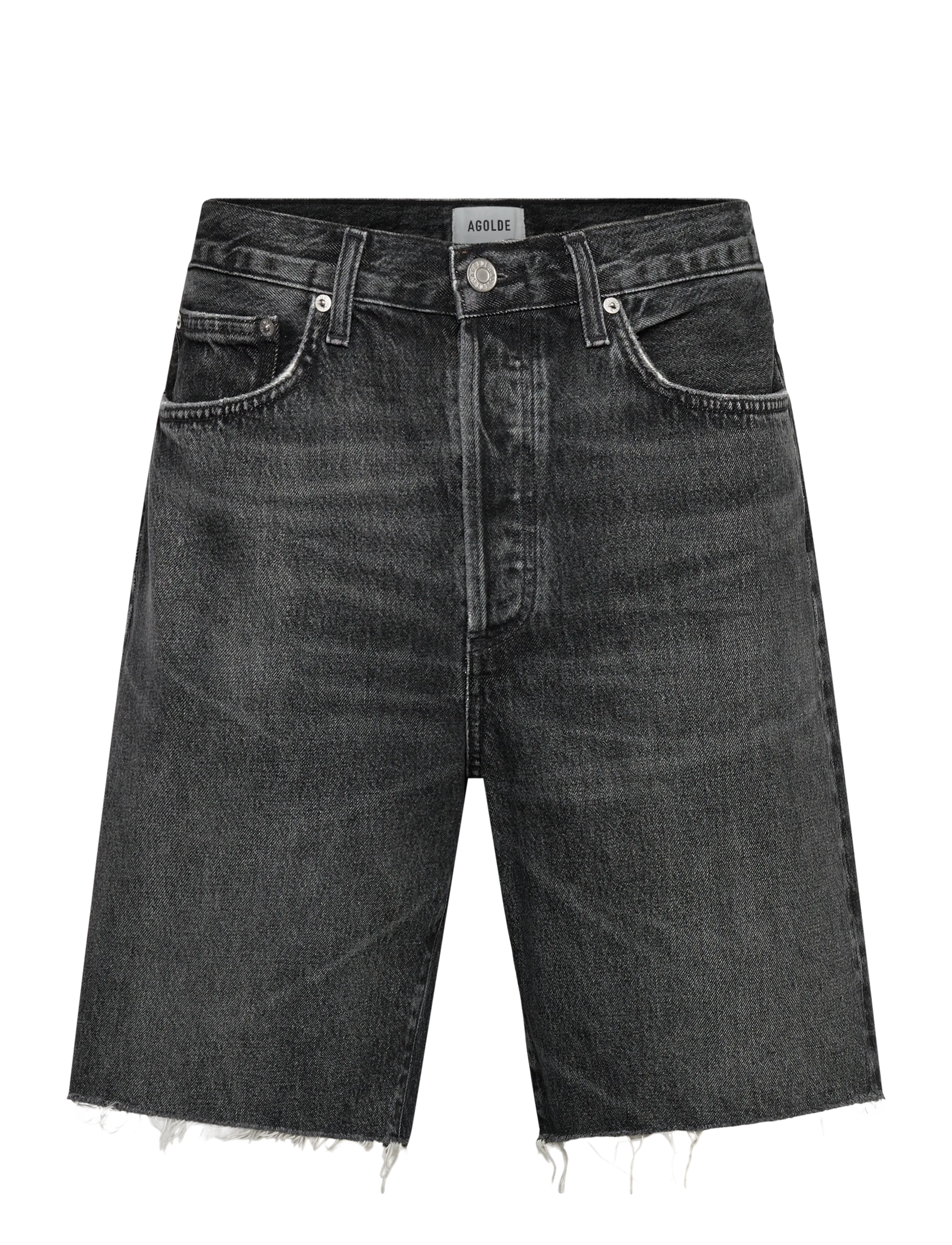 Agolde ANSON CUT OFF SHORT - Shorts - CLIP / grey