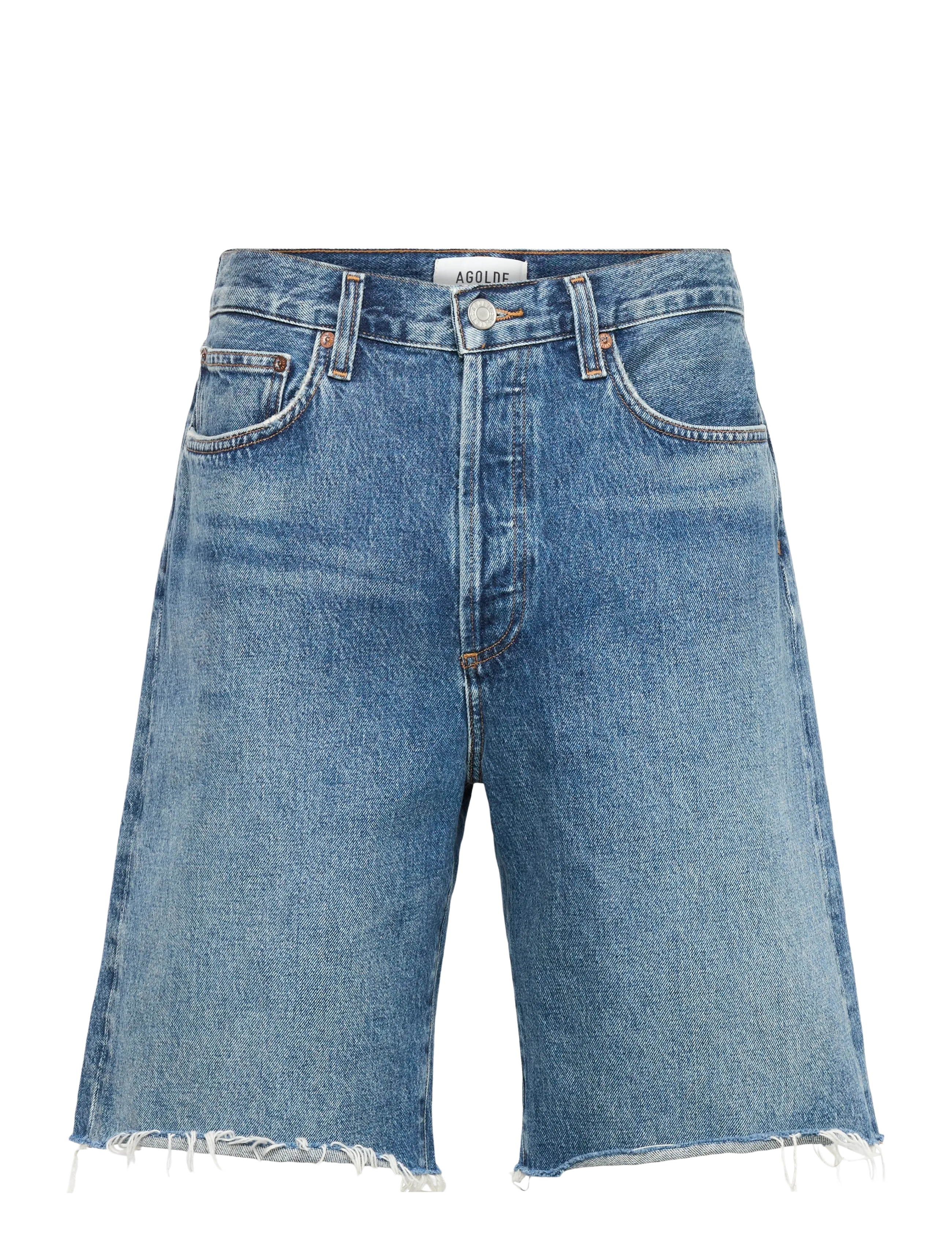 Agolde ANSON CUT OFF SHORT GUIDE - Shorts - GUIDE / blue
