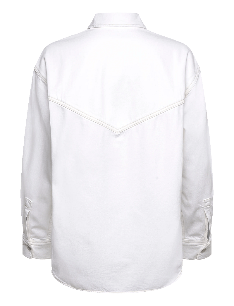 Agolde - LOTTA WESTERN SHIRT - jeanshemden - milkshake - 1