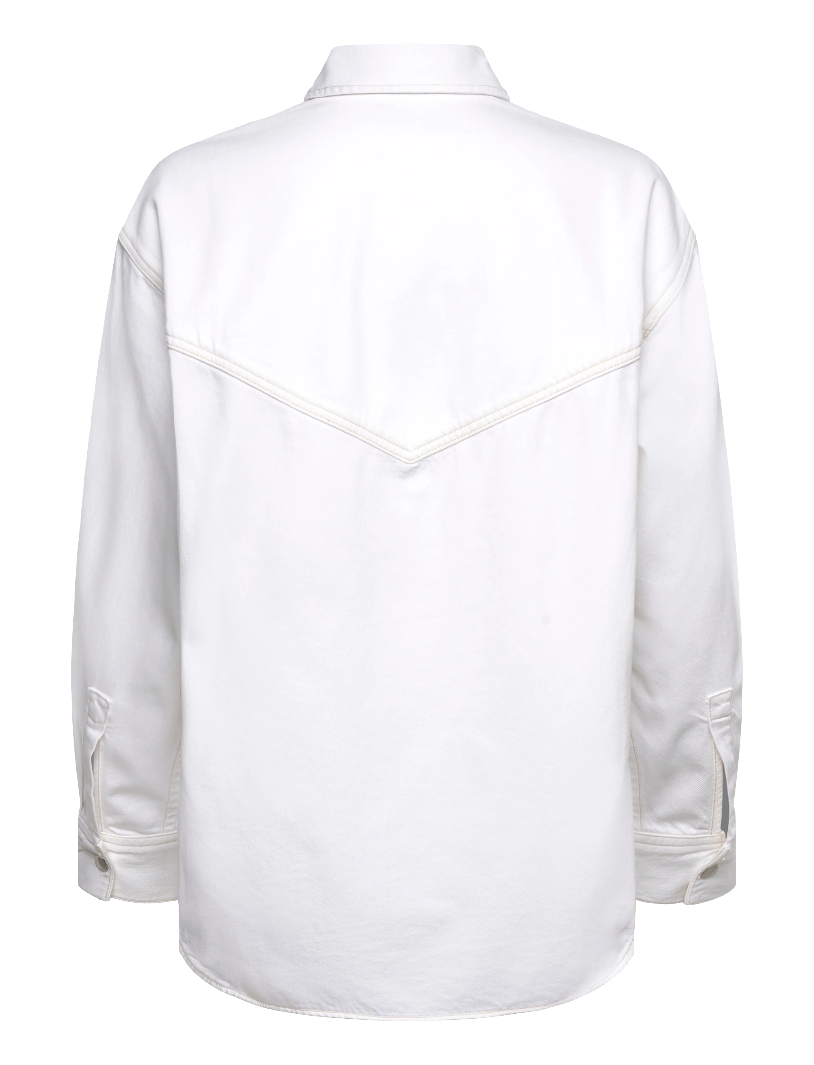 Agolde - LOTTA WESTERN SHIRT - milkshake - 1