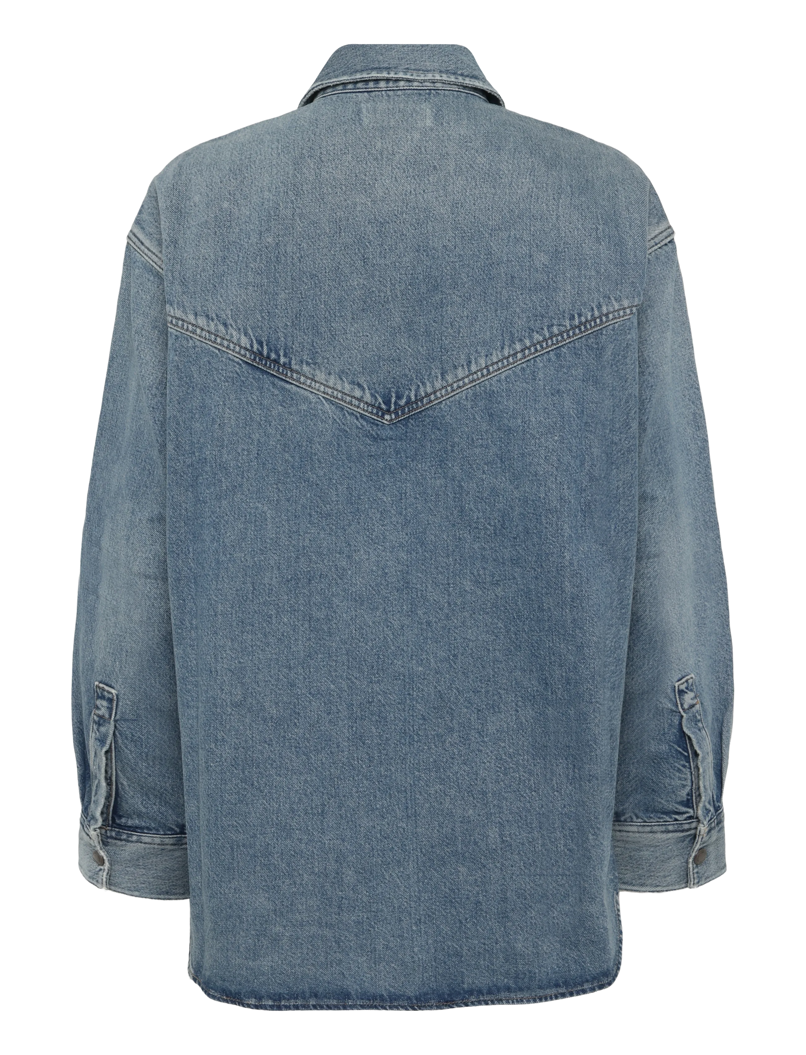 Agolde - LOTTA SHIRT - teksasärgid - grade - 2
