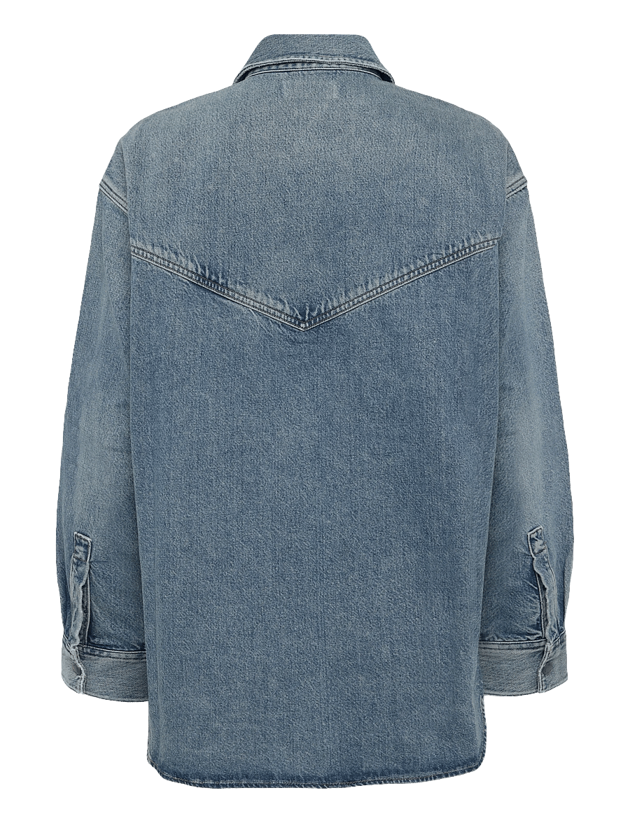 Agolde - LOTTA SHIRT - teksasärgid - grade - 2