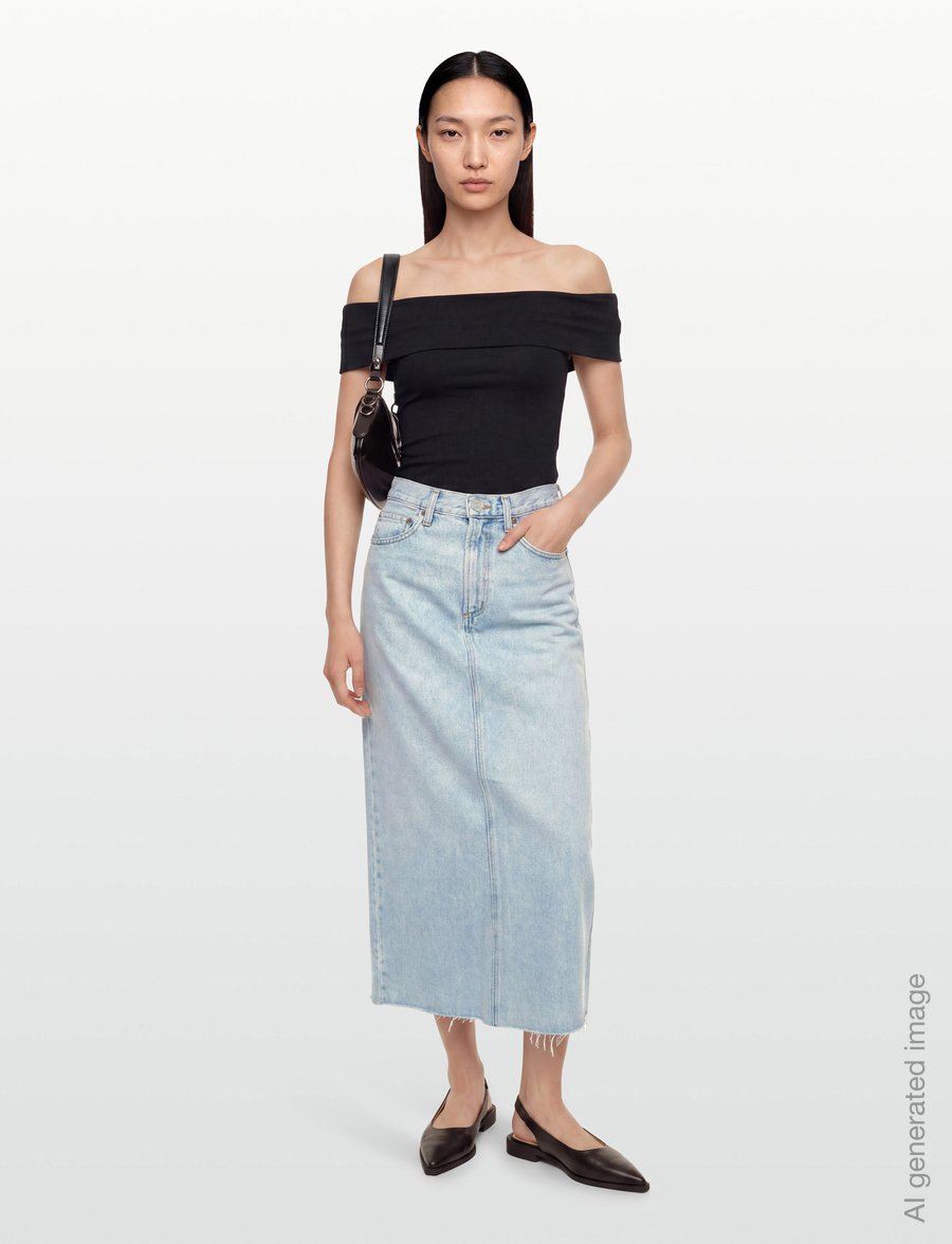 Agolde - HILLA SKIRT - jeanskjolar - practice - 0