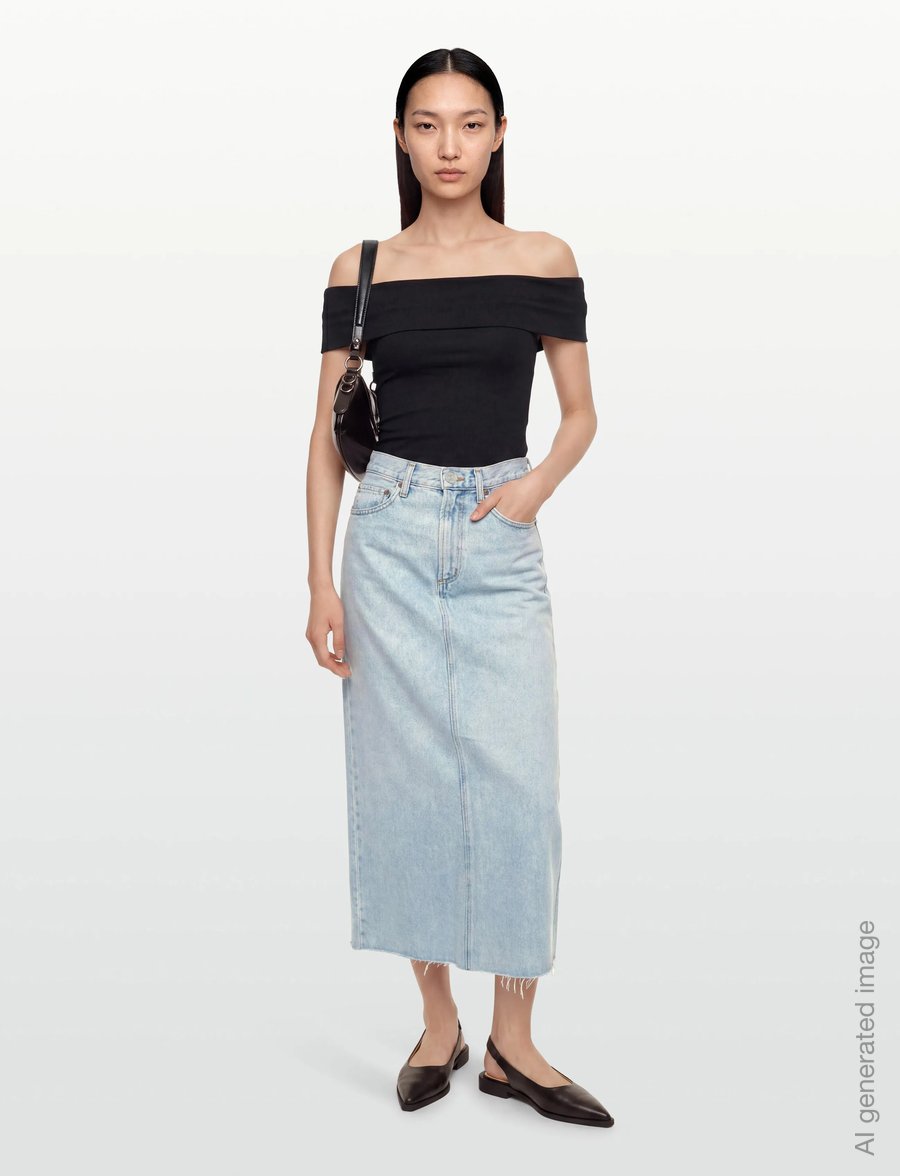 Agolde - HILLA SKIRT - jeanskjolar - practice - 0