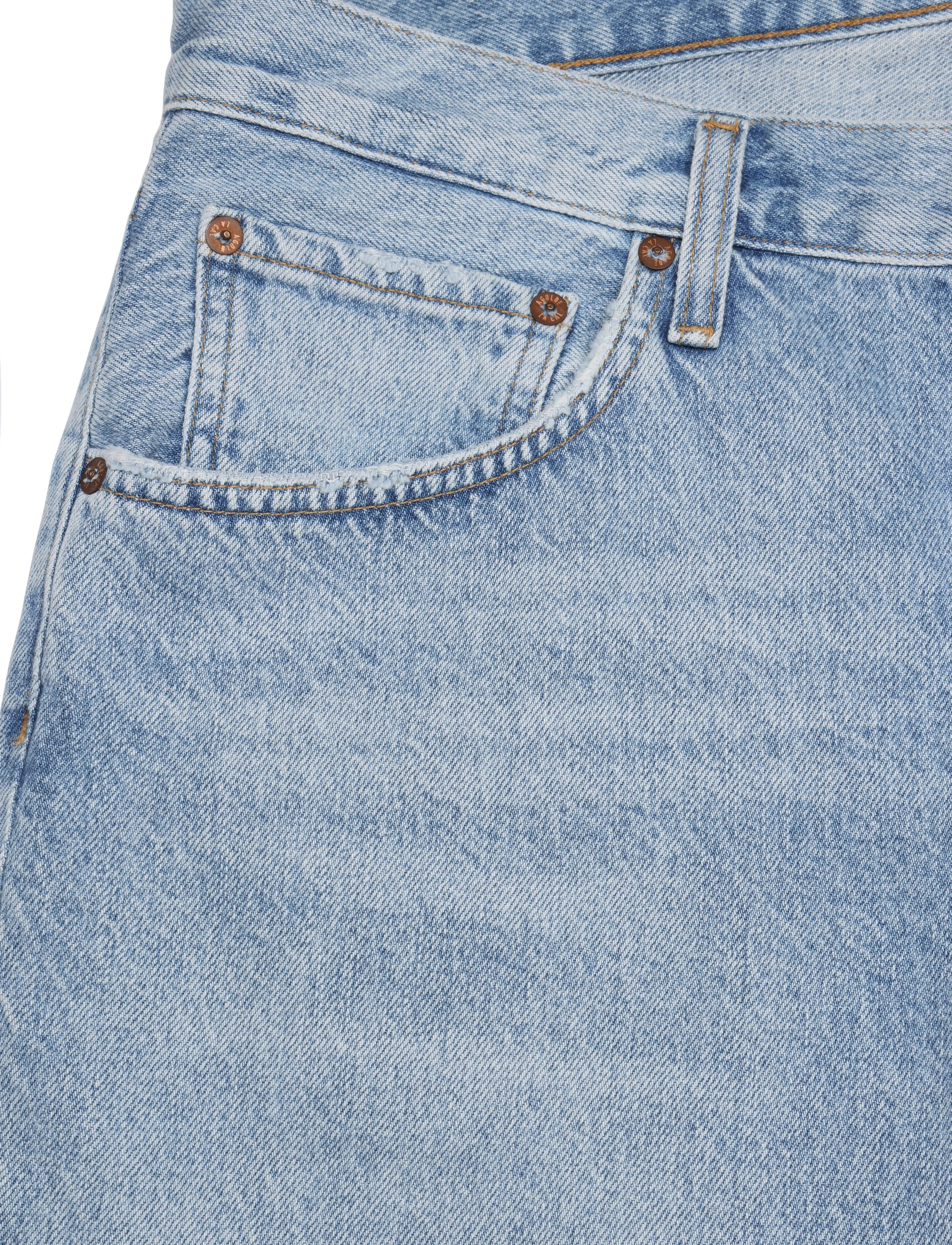 Agolde - BAGGY V-SHORT - jeansshorts - prevail - 4