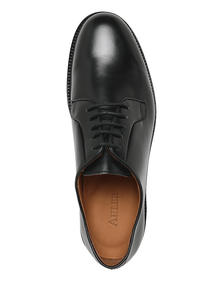 Ahler - ANS 10500 - derby sko - black - 3