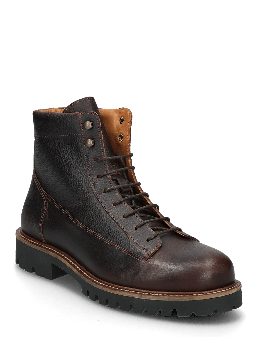 Ahler - A53 13600 - laced boots - brown - 0