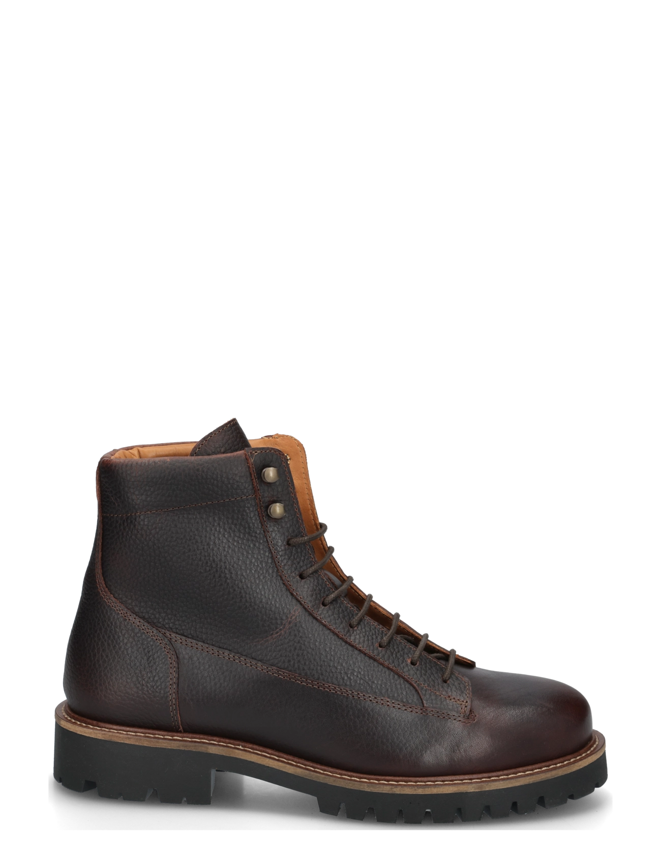 Ahler - A53 13600 - kängor med snörning - brown - 2