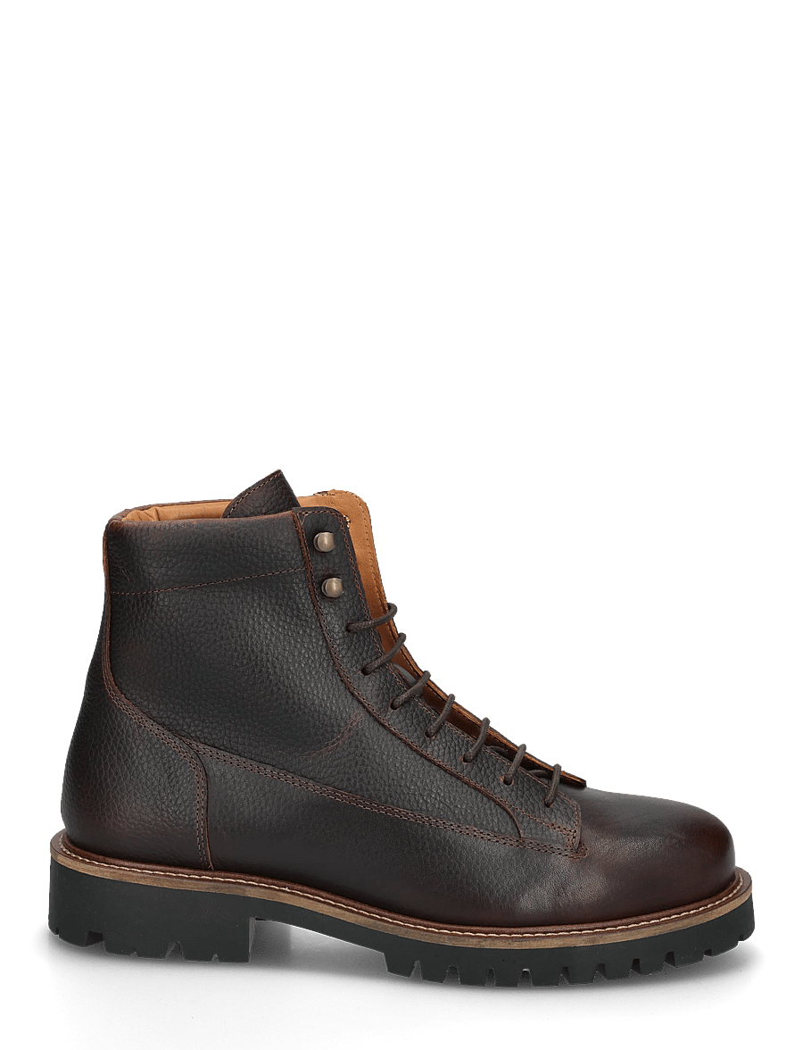 Ahler - A53 13600 - laced boots - brown - 2