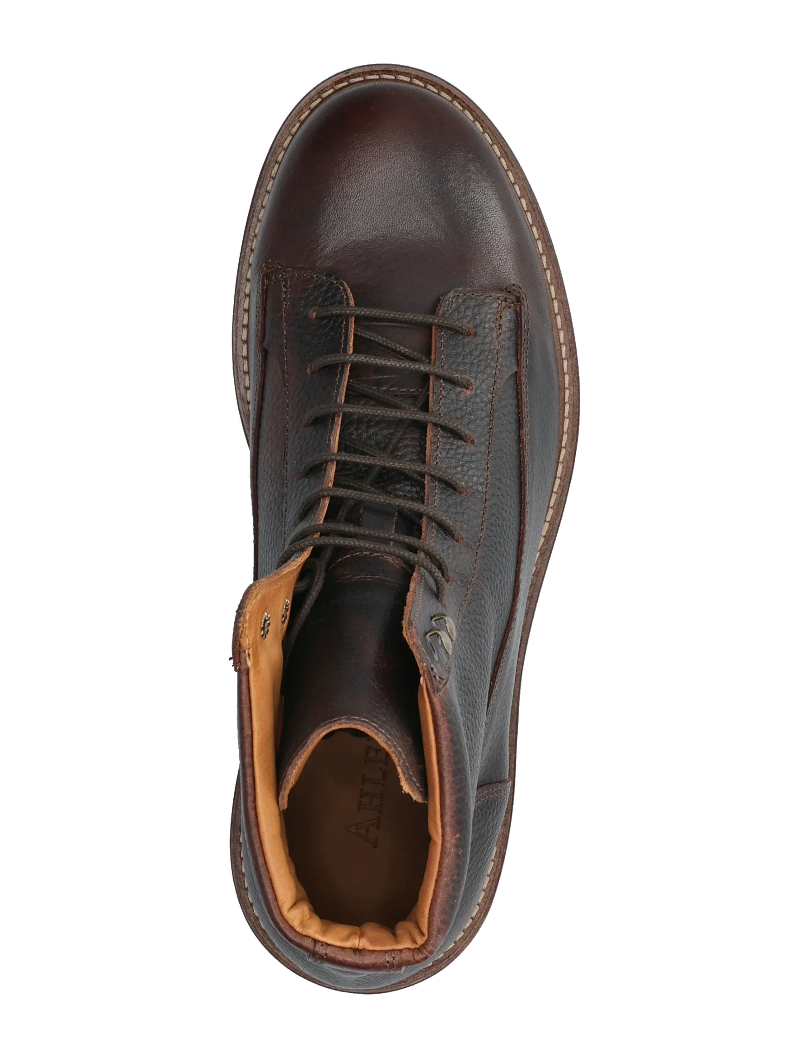 Ahler - A53 13600 - laced boots - brown - 3