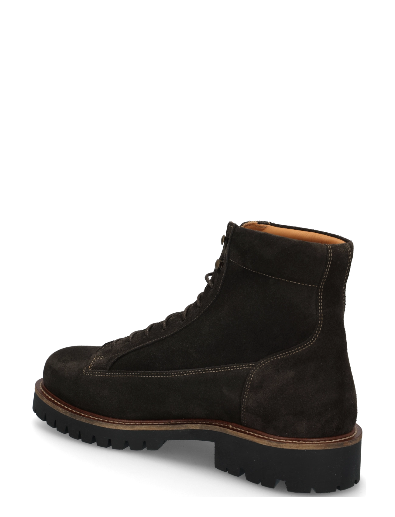 Ahler - A63 13601 - kängor med snörning - brown - 1