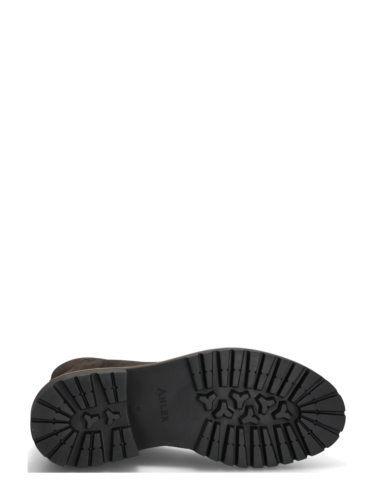 Ahler - A63 13601 - kängor med snörning - brown - 4