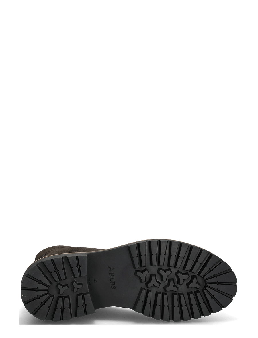 Ahler - A63 13601 - kängor med snörning - brown - 4
