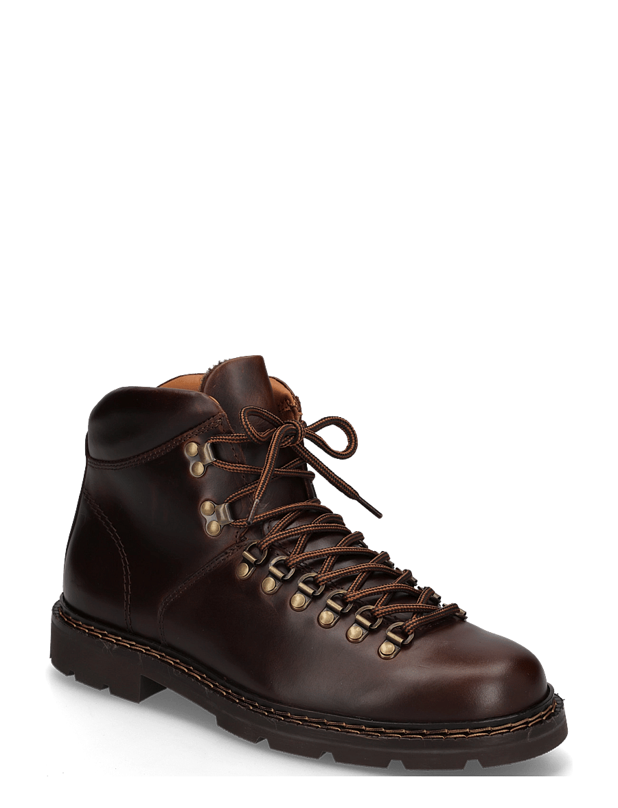 Ahler - A63 88500 - kängor med snörning - brown - 0