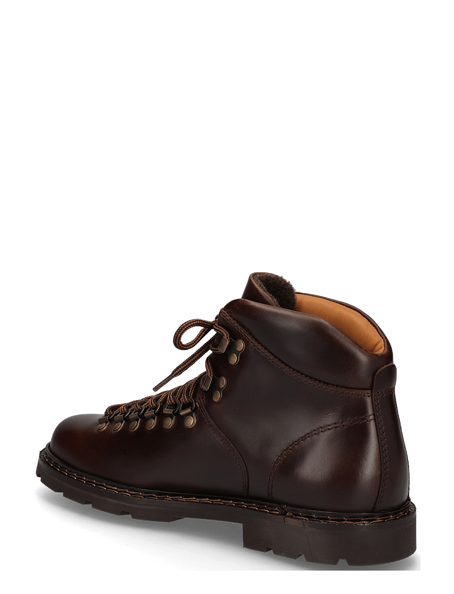 Ahler - A63 88500 - kängor med snörning - brown - 1