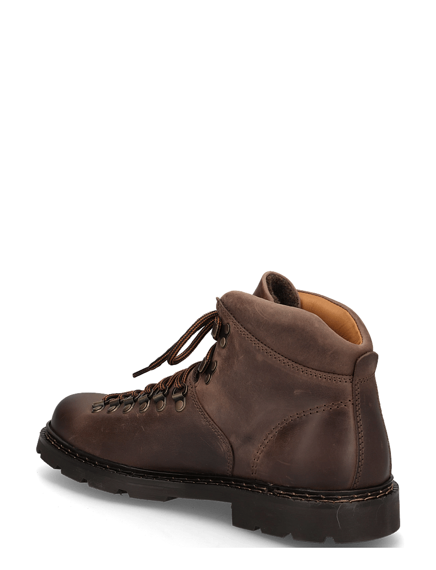 Ahler - A63 88501 - kängor med snörning - brown - 1