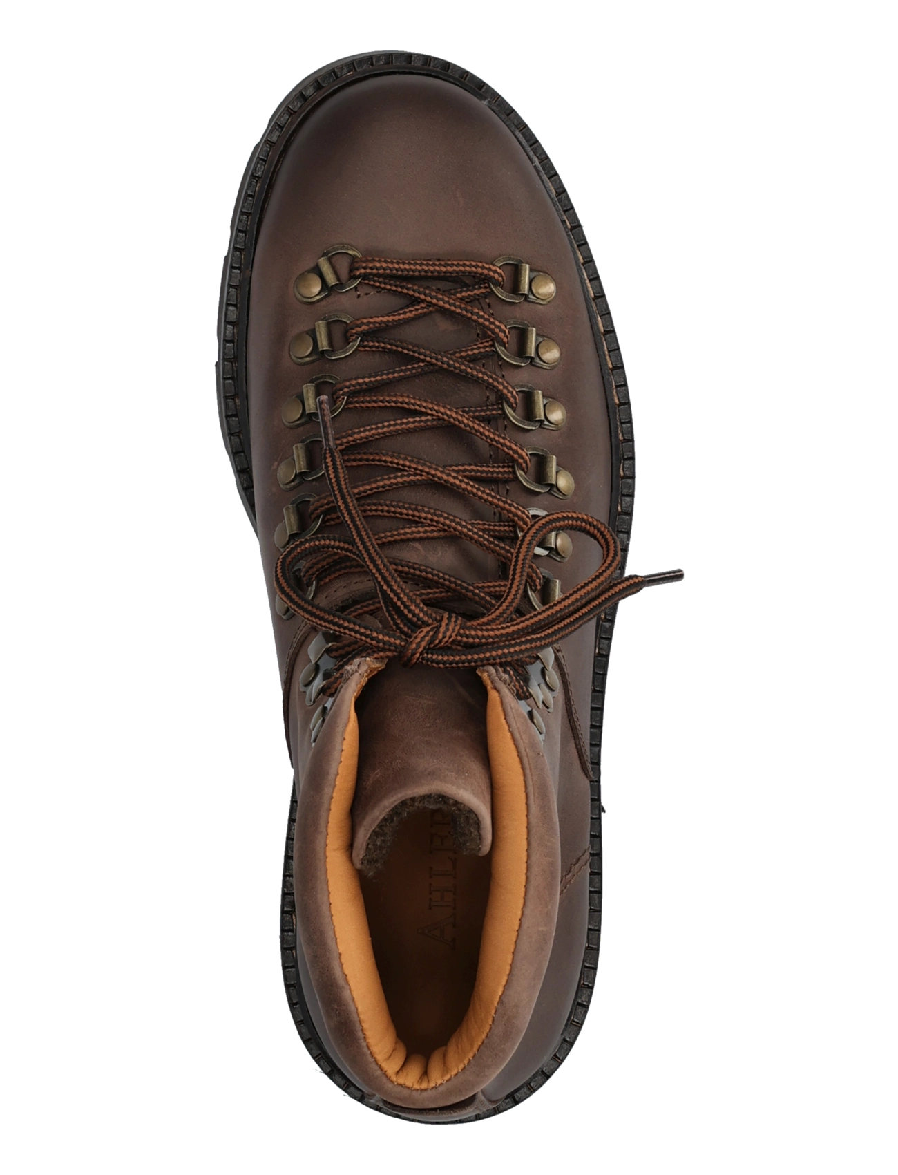 Ahler - A63 88501 - kängor med snörning - brown - 3