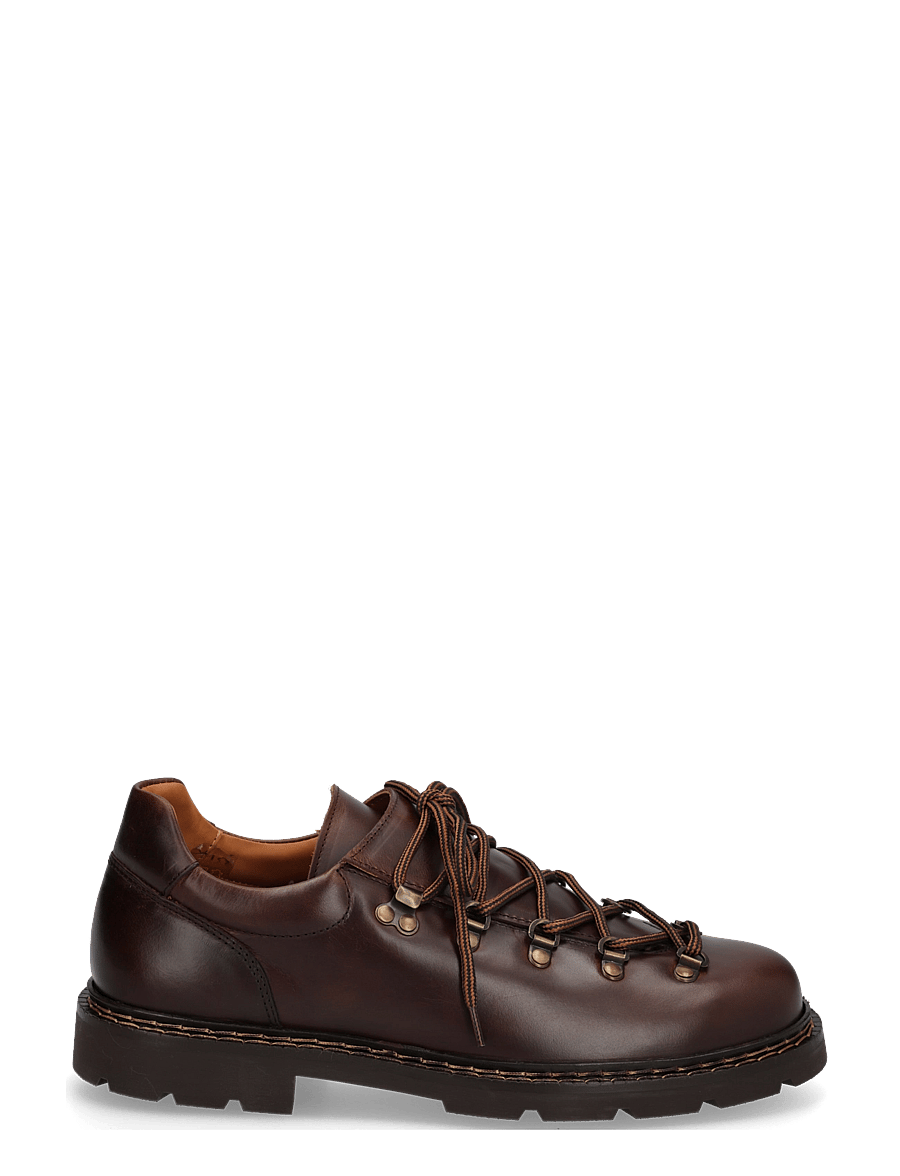 Ahler - A63 88550 - kängor med snörning - brown - 2