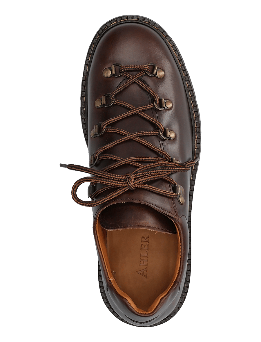 Ahler - A63 88550 - kängor med snörning - brown - 3