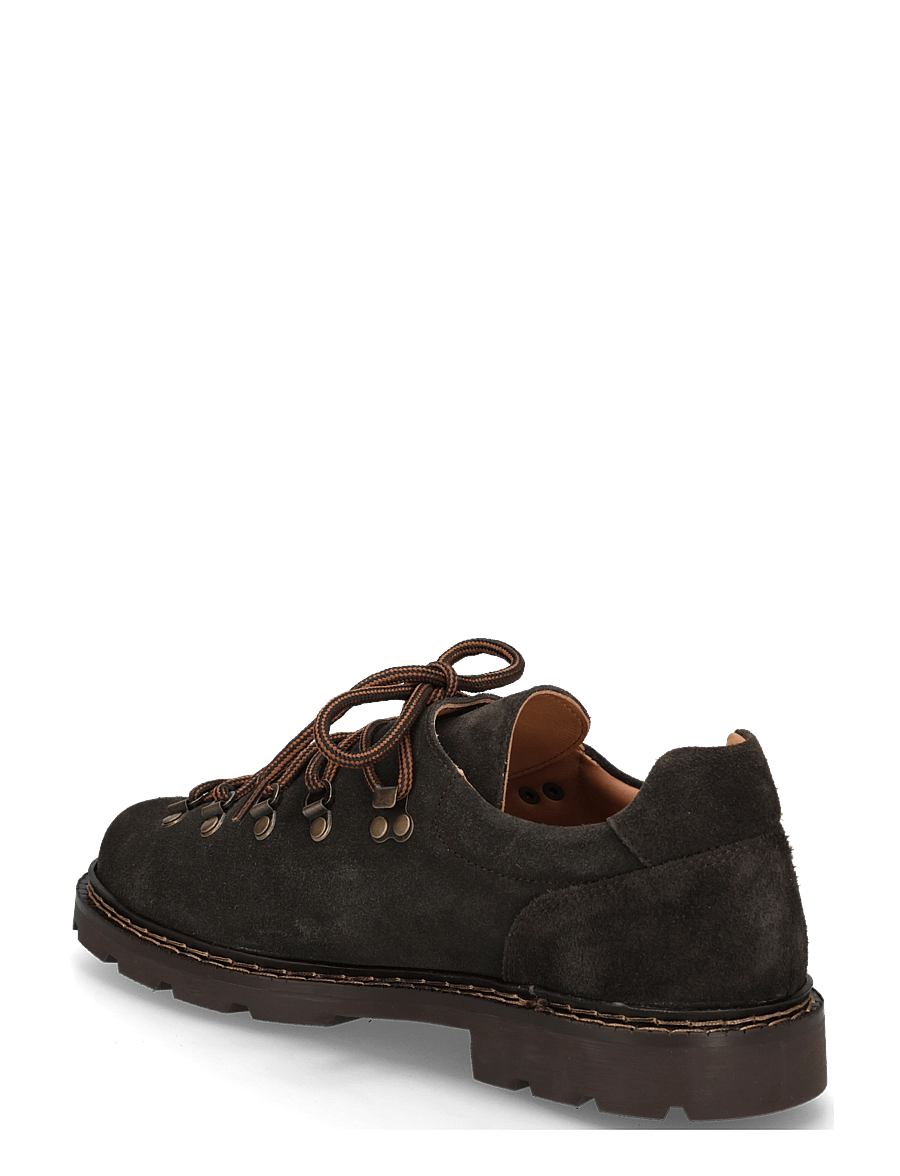 Ahler - A63 88552 - kängor med snörning - dk brown - 1