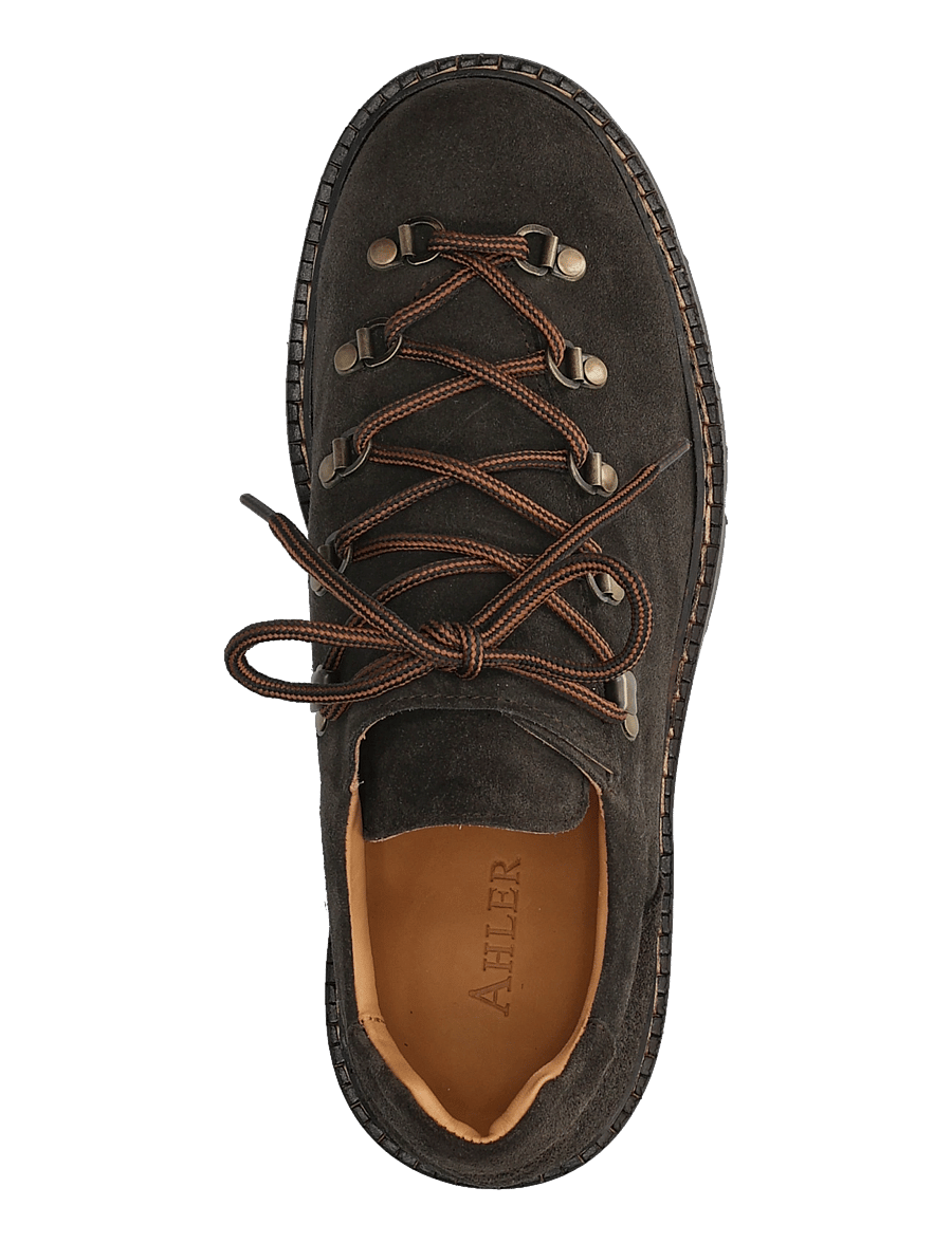 Ahler - A63 88552 - kängor med snörning - dk brown - 3