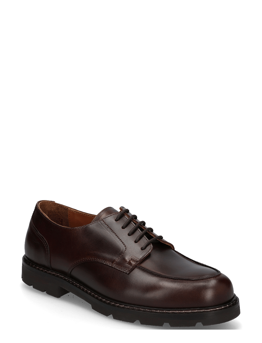 Ahler - A63 95500 - derbyskor - dk brown - 0