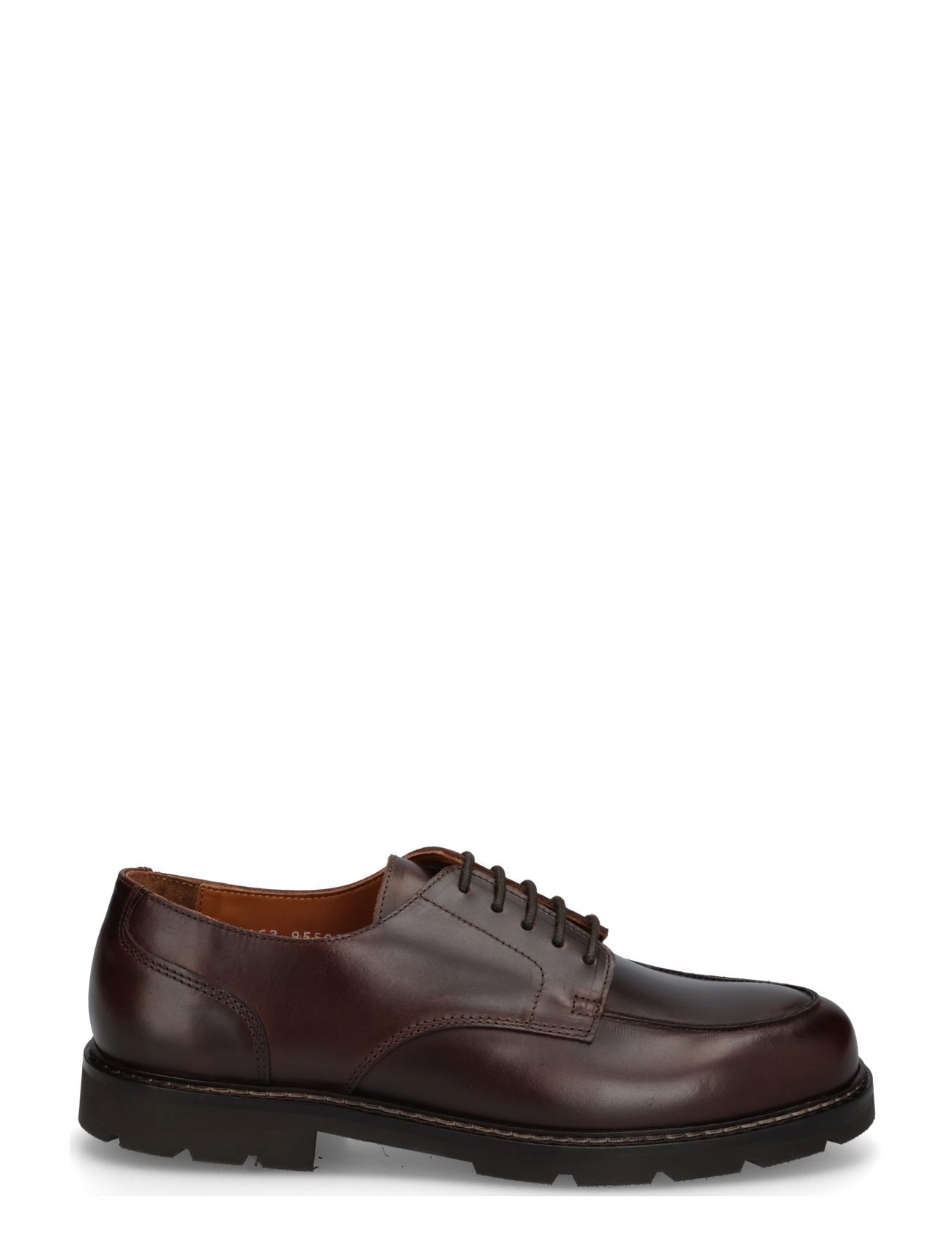 Ahler - A63 95500 - derbyskor - dk brown - 2