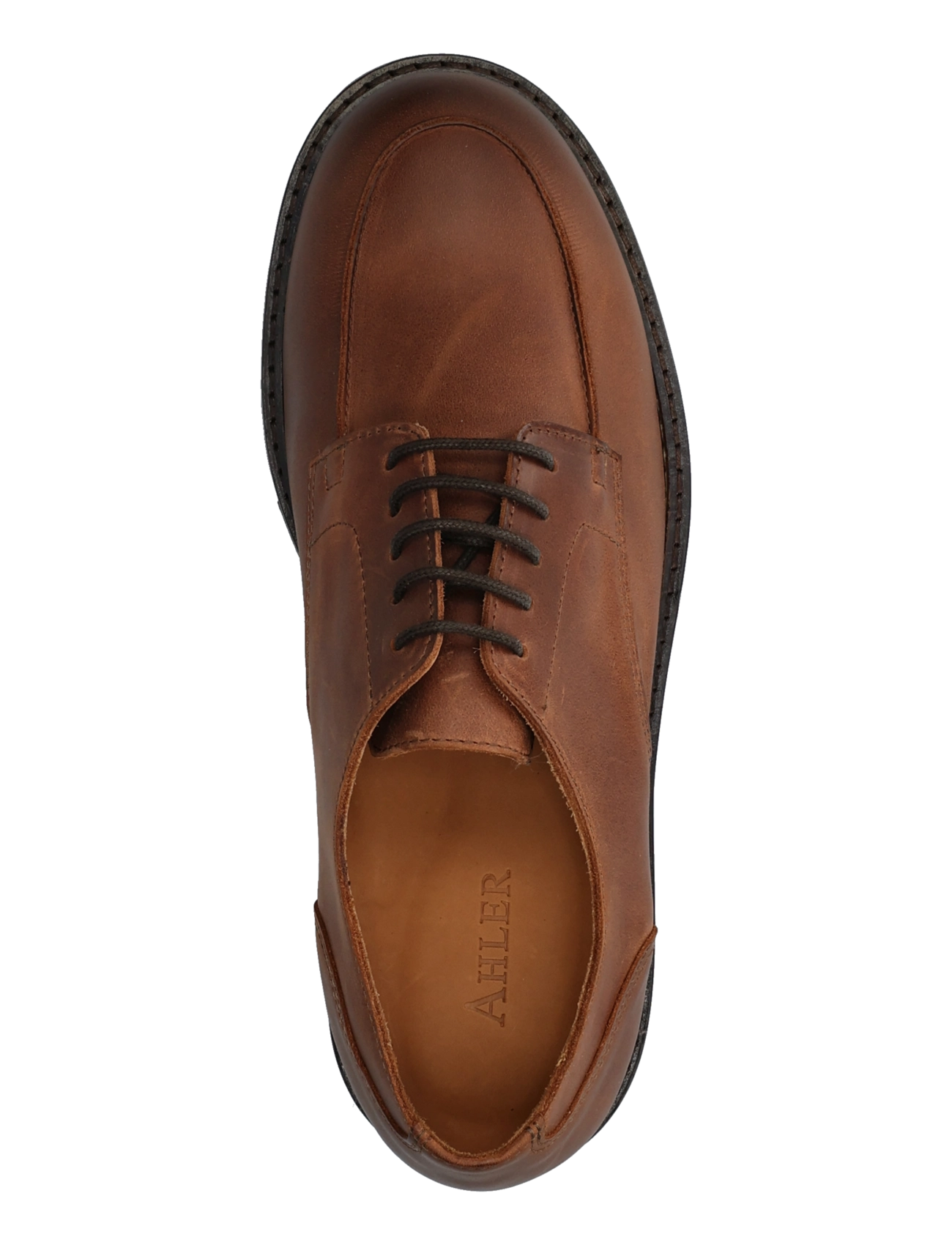 Ahler - A63 95501 - derbyskor - brown - 3