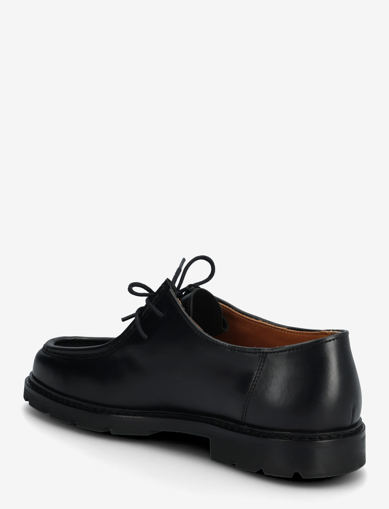 Ahler - ANS 95600 - moc toe sko - black - 2