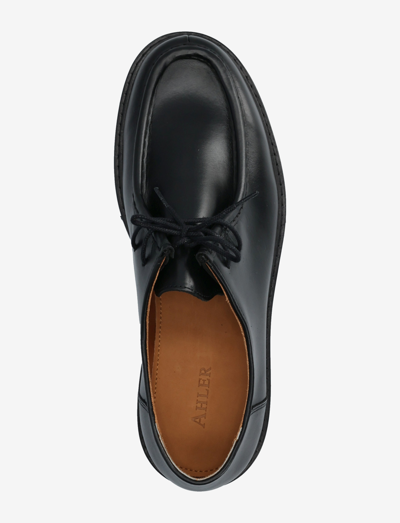 Ahler - ANS 95600 - moc toe sko - black - 3