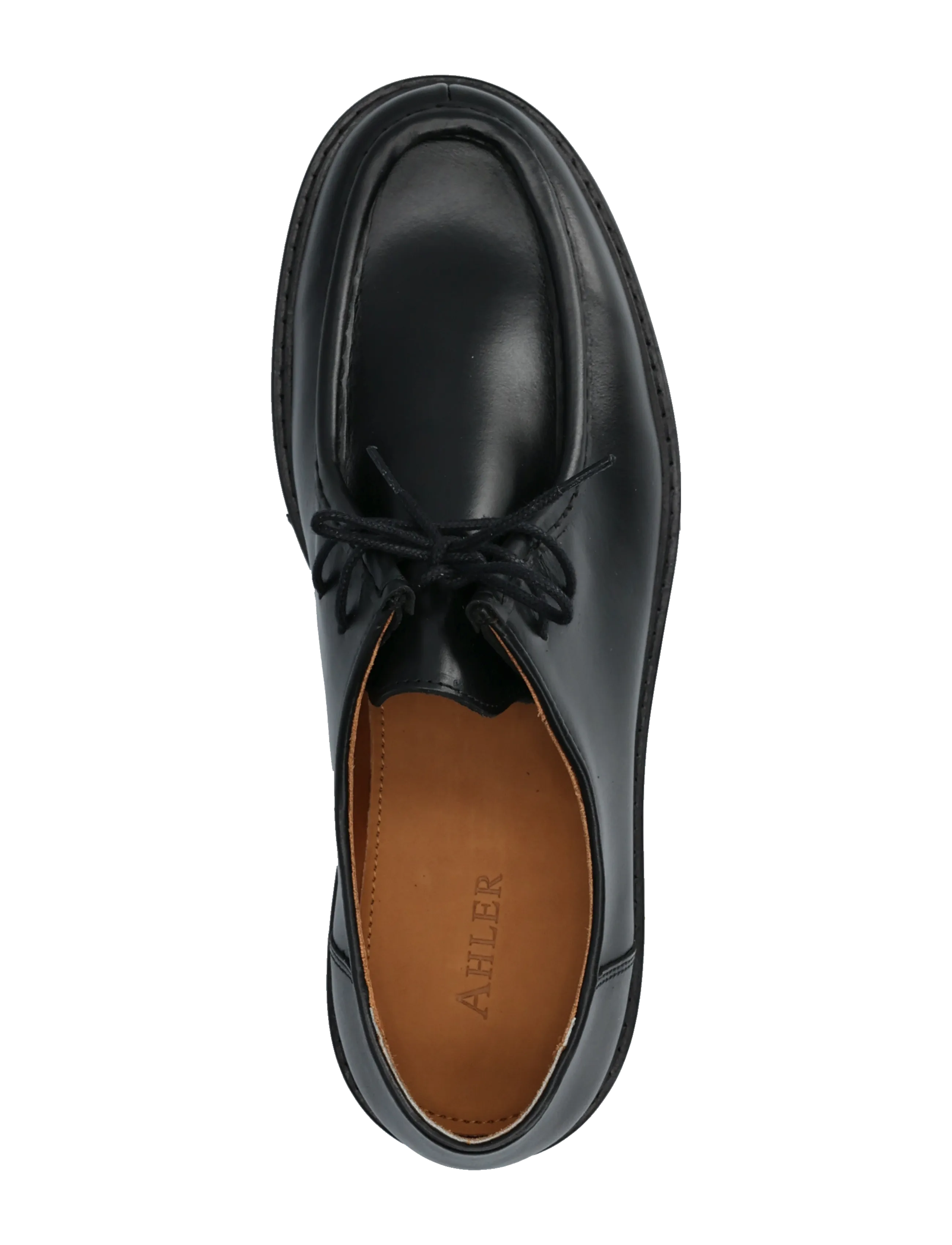 Ahler - ANS 95600 - moc toe sko - black - 3