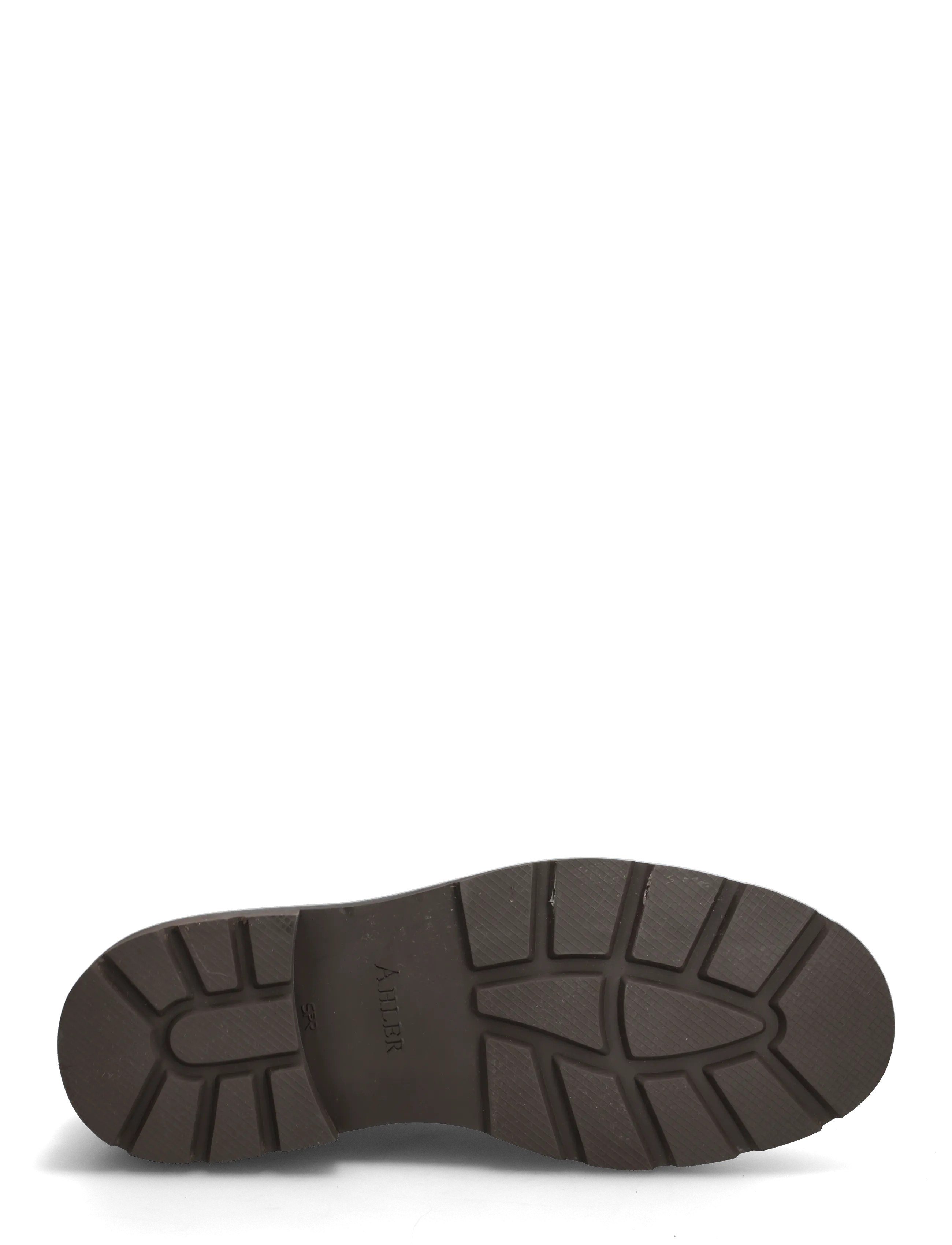 Ahler - ANS 95600 - moc toe sko - dk brown - 4