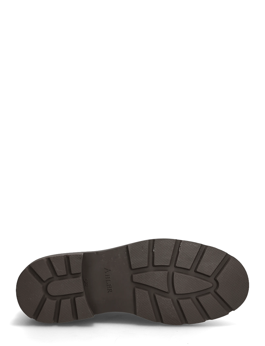 Ahler - ANS 95600 - moc toe skor - dk brown - 4