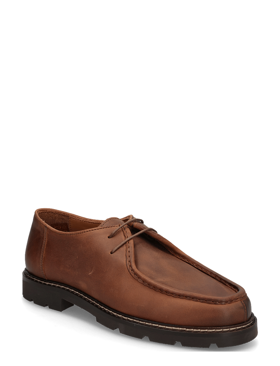 Ahler - A63 95601 - moc toe skor - brown - 0