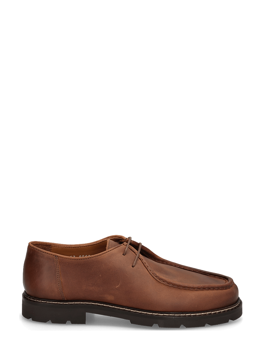Ahler - A63 95601 - moc toe skor - brown - 2