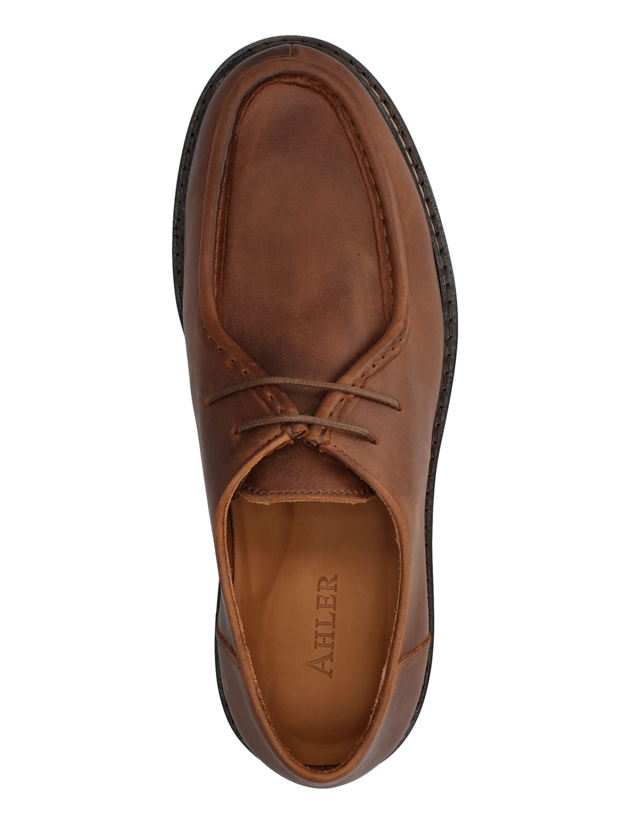 Ahler - A63 95601 - moc toe skor - brown - 3