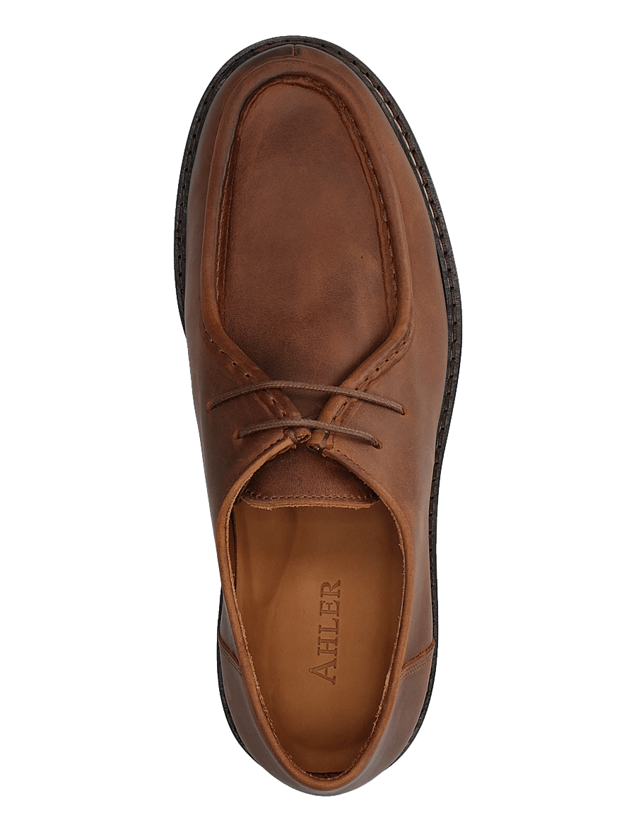 Ahler - A63 95601 - moc toe skor - brown - 3