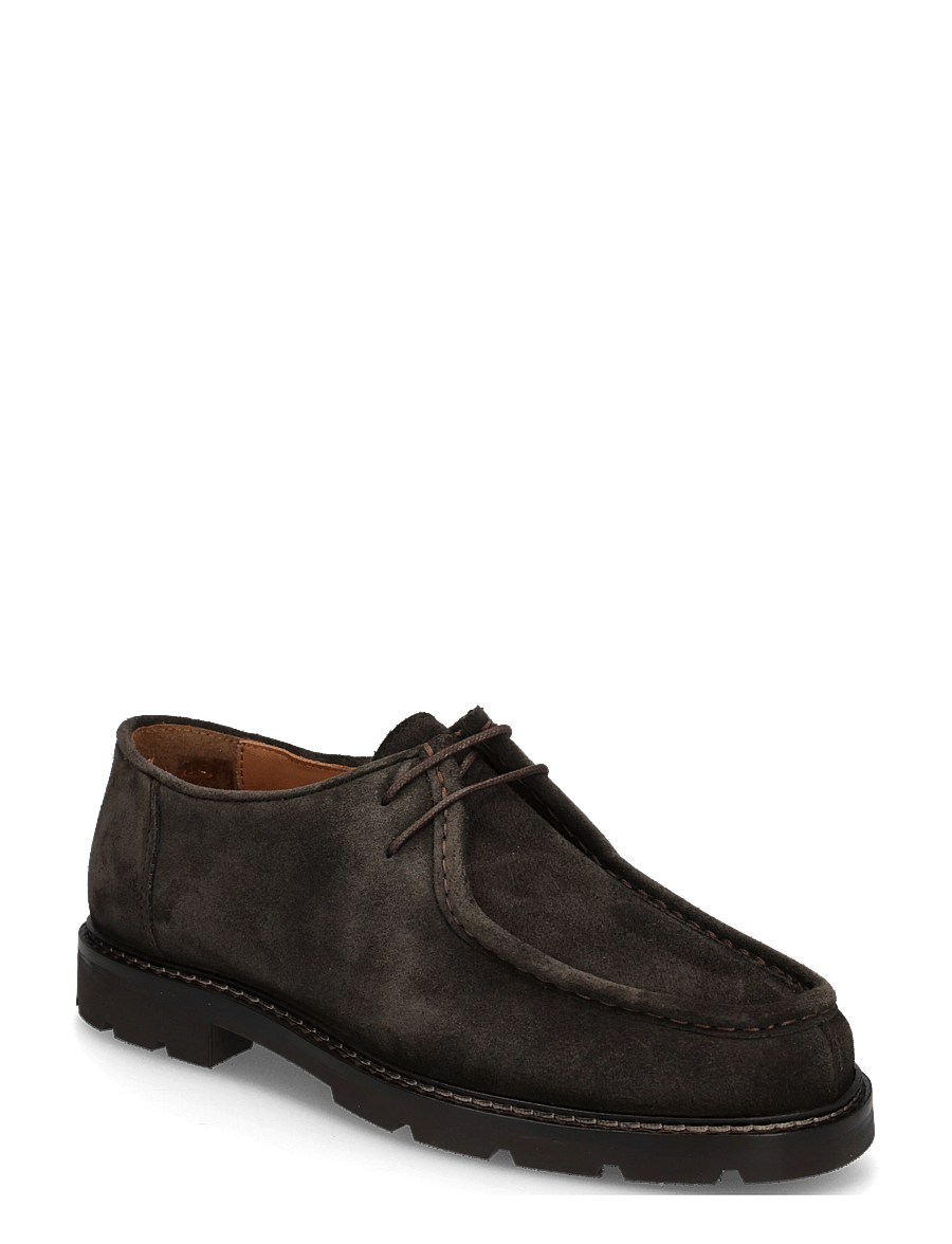 Ahler - A63 95602 - derbyskor - dk brown - 0
