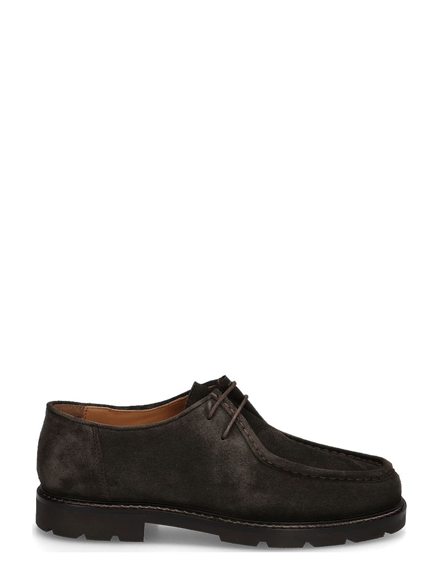 Ahler - A63 95602 - derbyskor - dk brown - 2