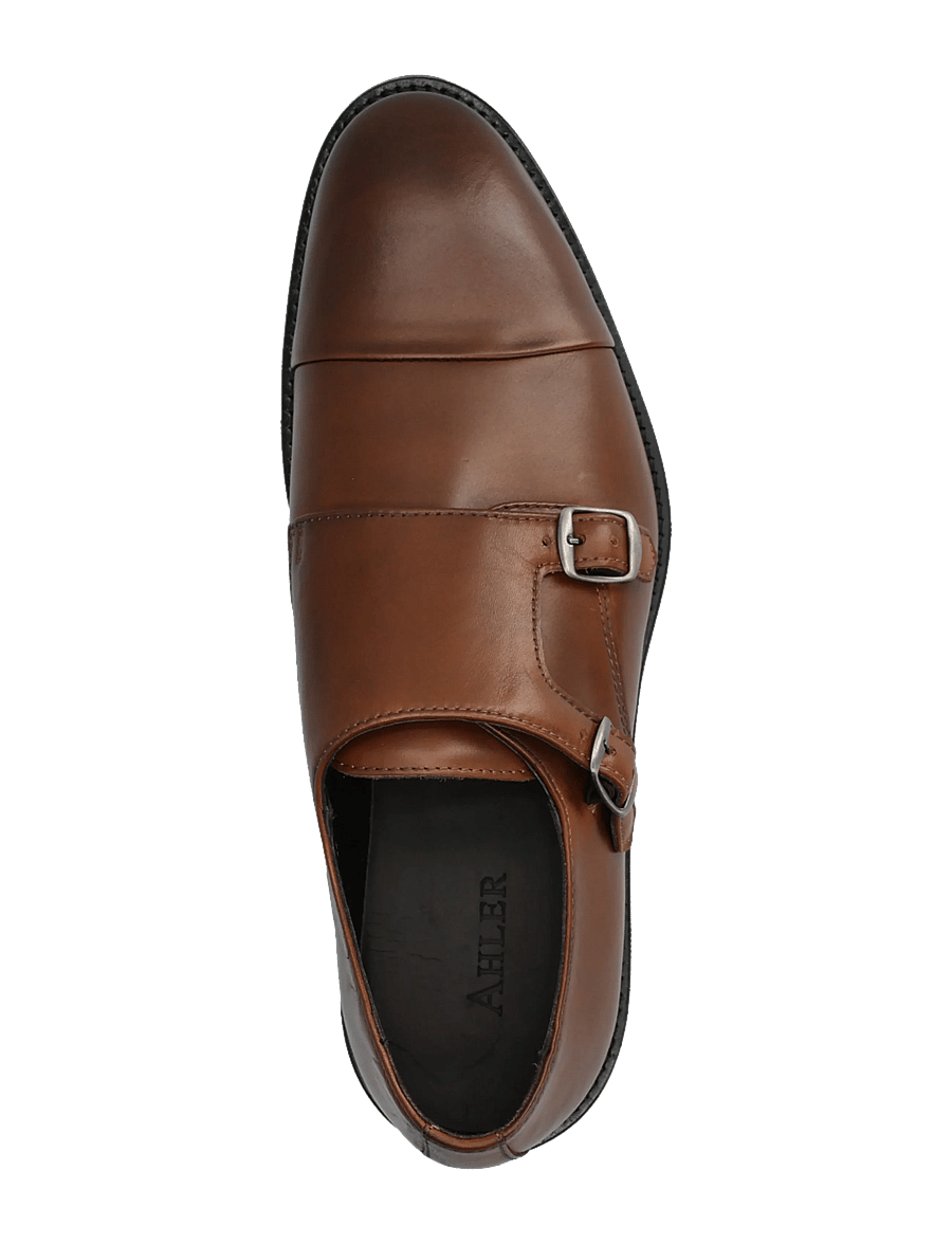 Ahler - ANS 98900 - munkskor - cognac - 3